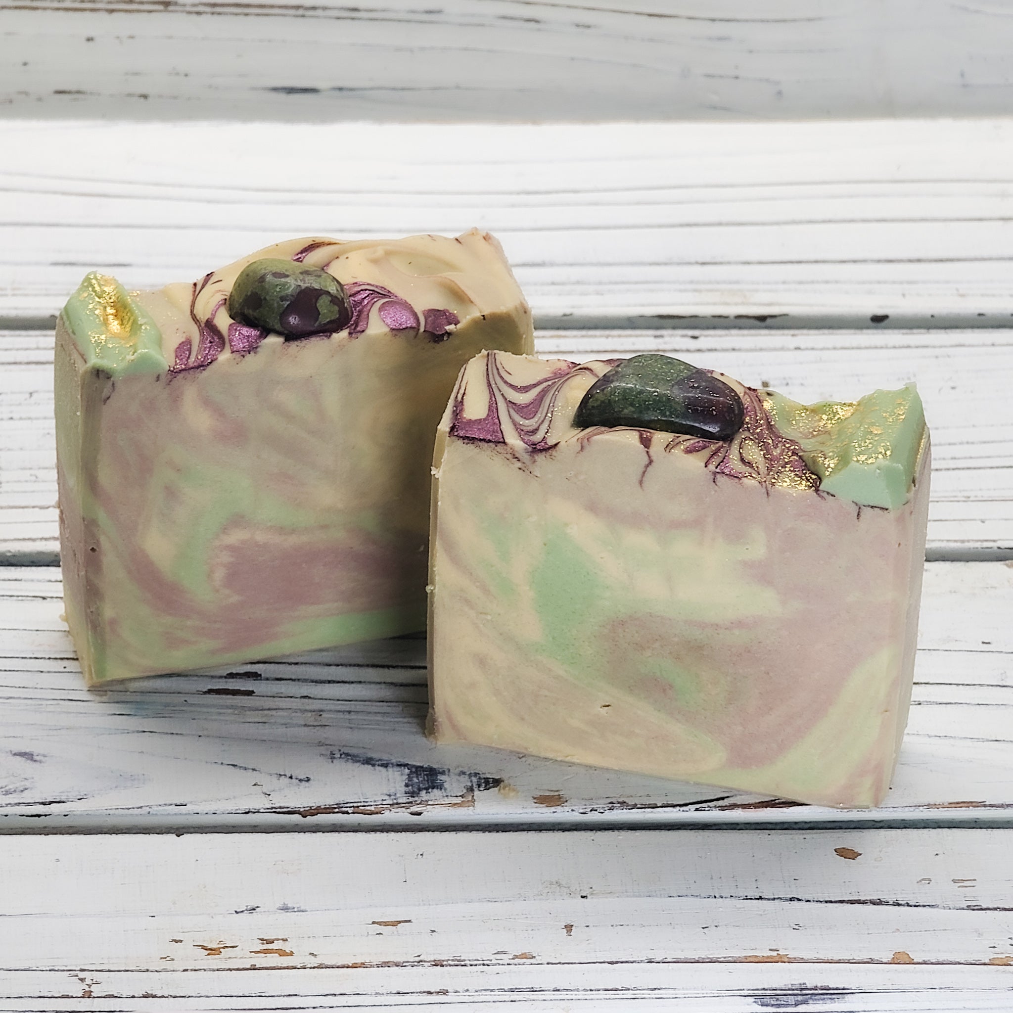 Goat Milk Soap | Crystal Series: Bloodstone