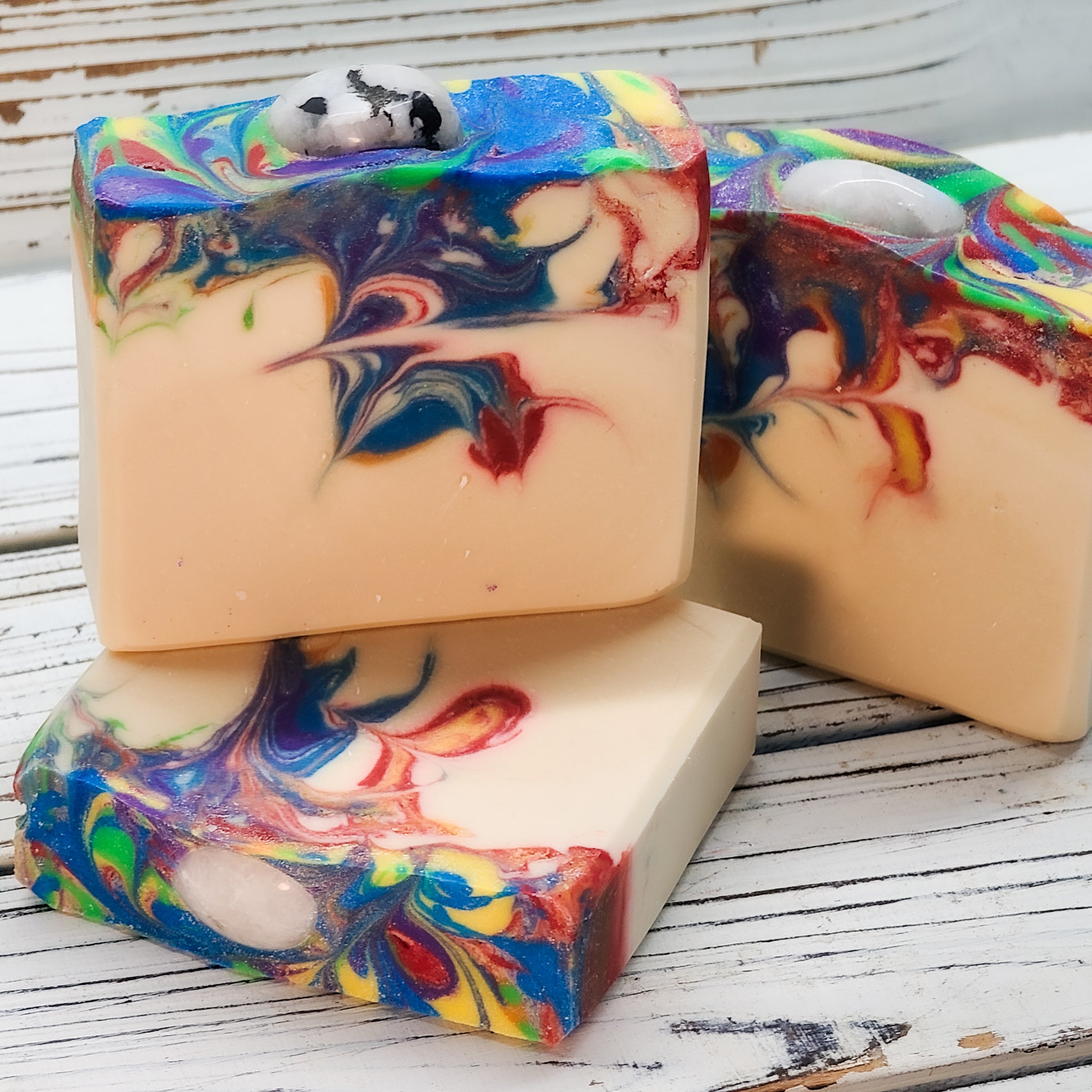 Goat Milk Soap | Crystal Series: Rainbow Moonstone