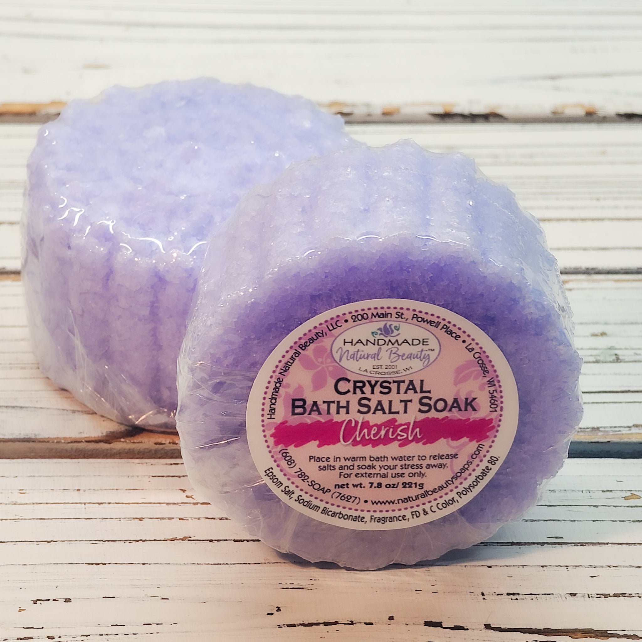 Crystal Bath Salt Soak - Cherish