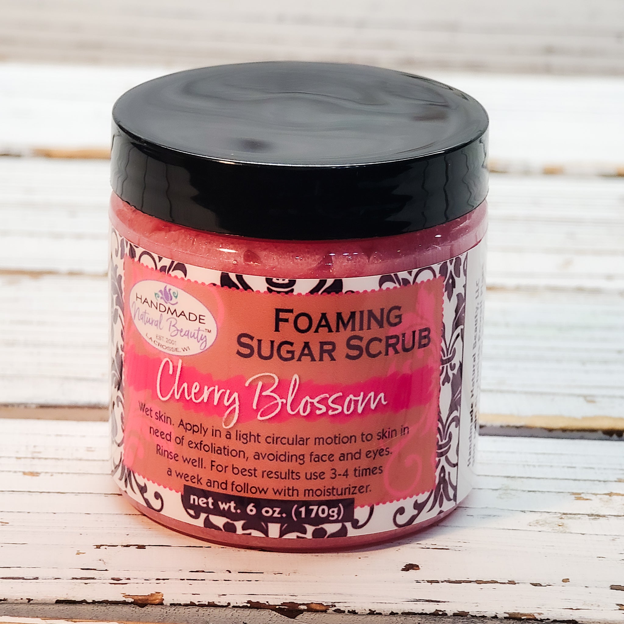 Foaming Sugar Scrub | Cherry Blossom