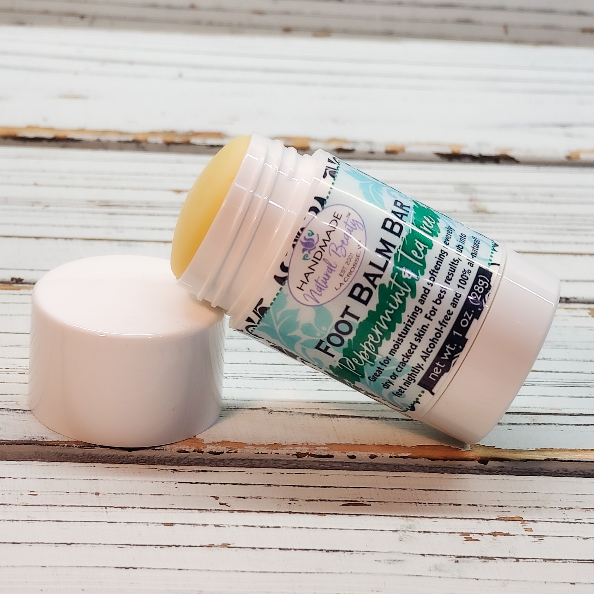 Natural Foot Care | Peppermint & Tea Tree Foot Balm Bars