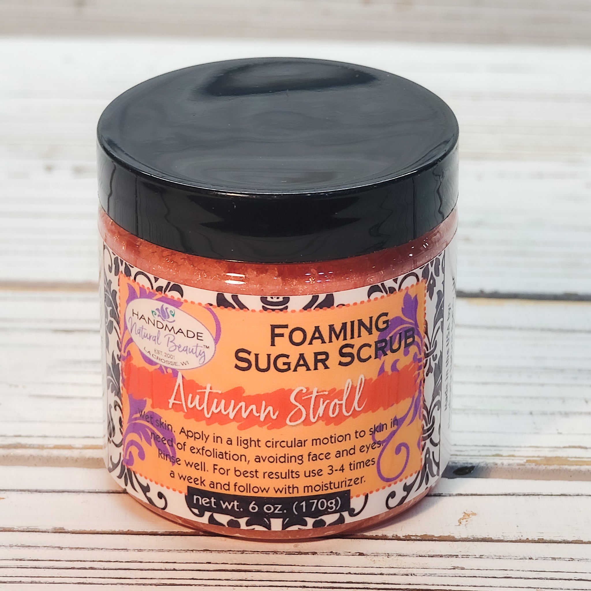 NEW! Foaming Sugar Scrub | Autumn Stroll
