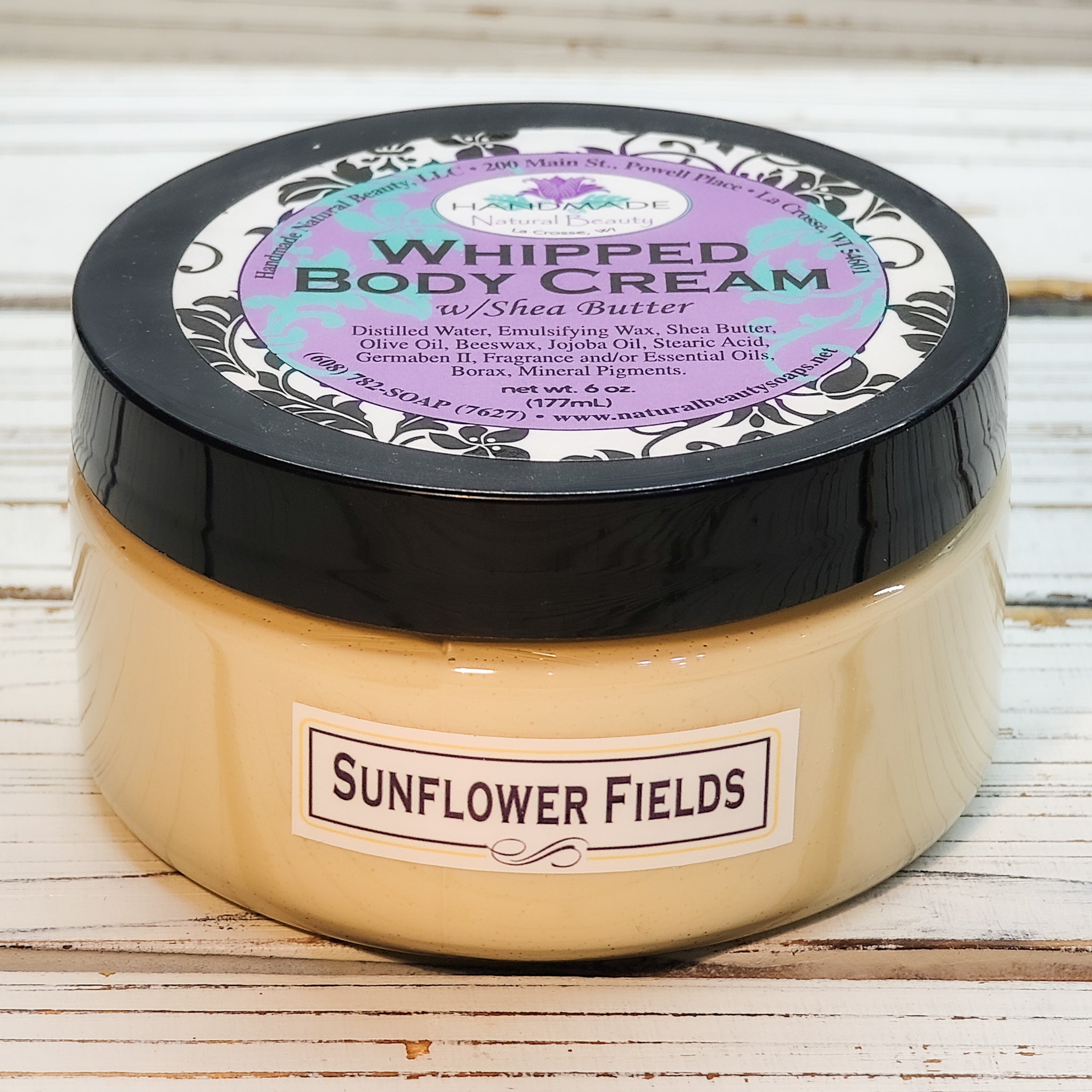 Shea Butter Whipped Body Cream | NEW! Sunflower Fields