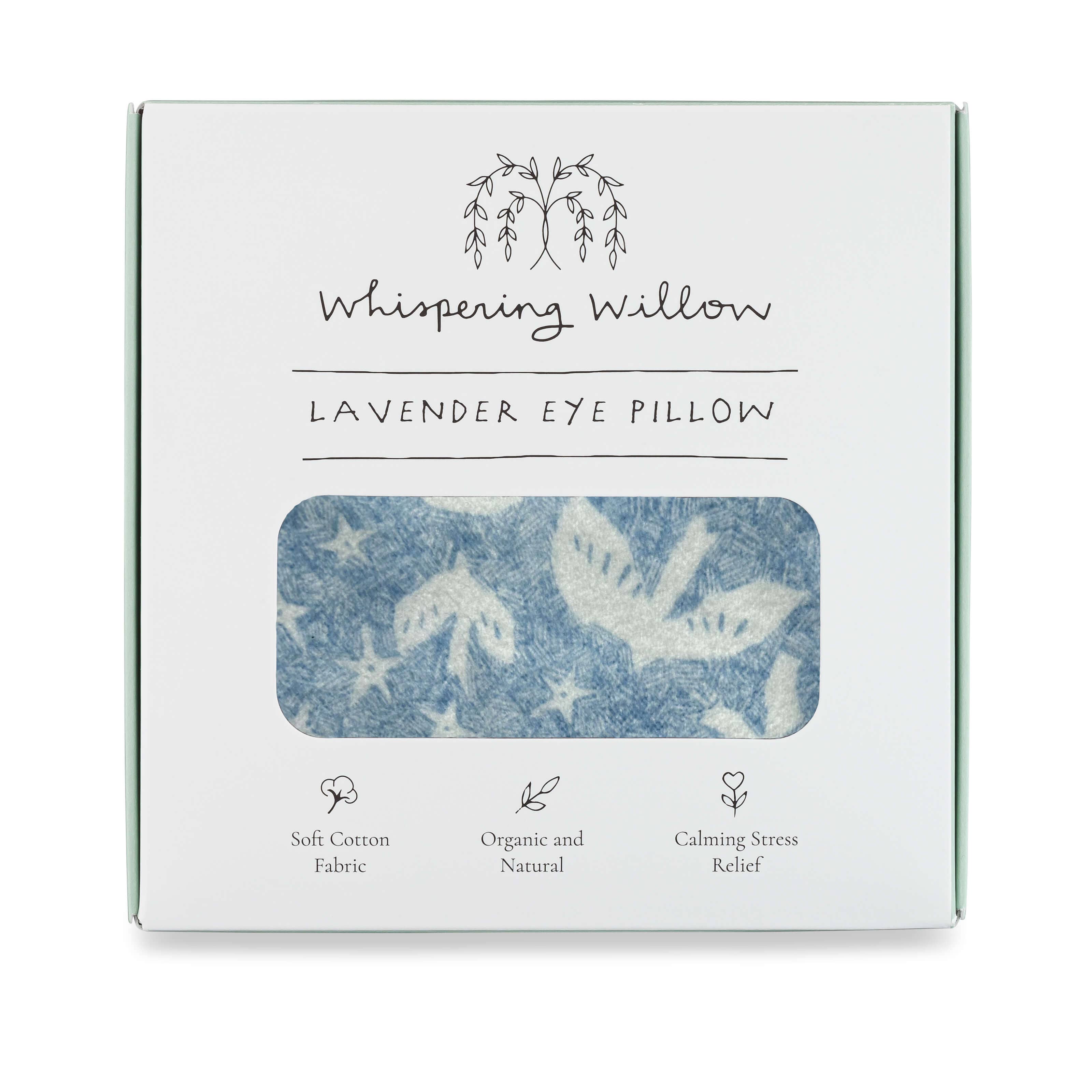 Weighted Eye Pillow - Lavender-Filled - Fly-Away Pattern