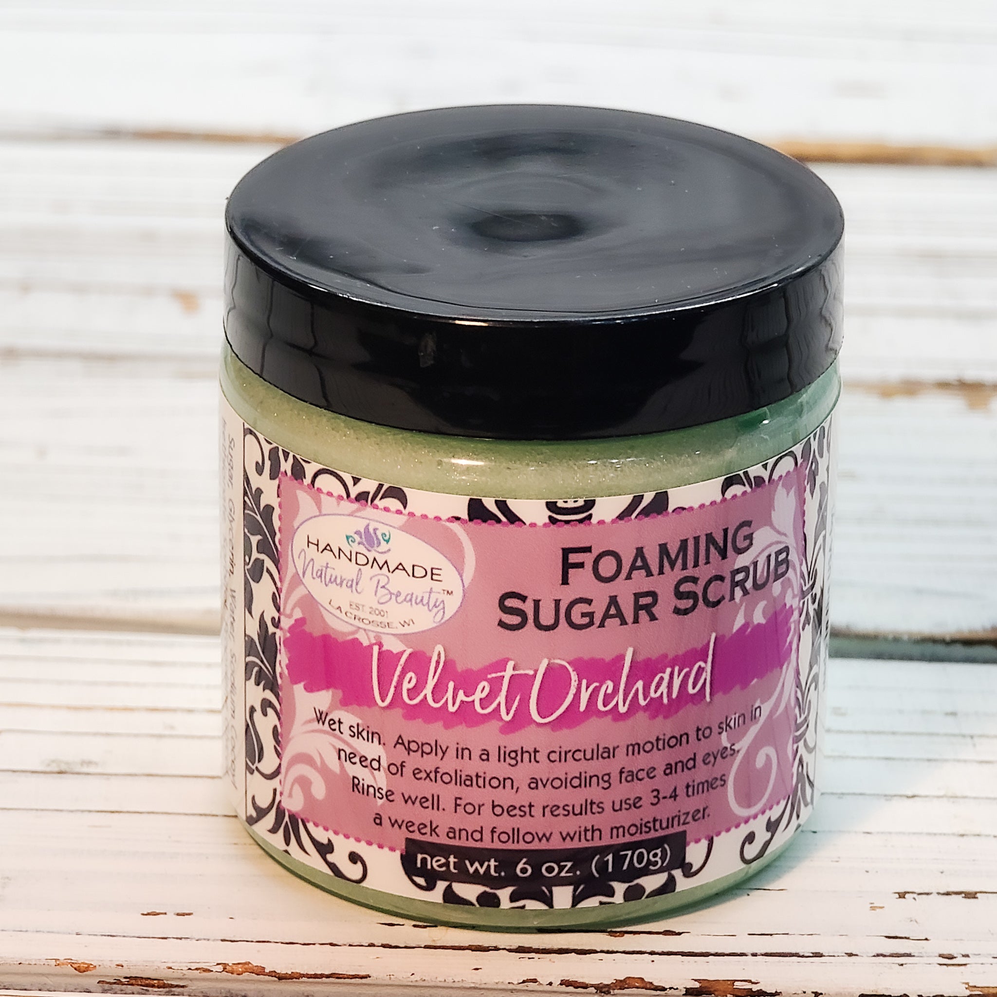 Foaming Sugar Scrub | Velvet Orchard