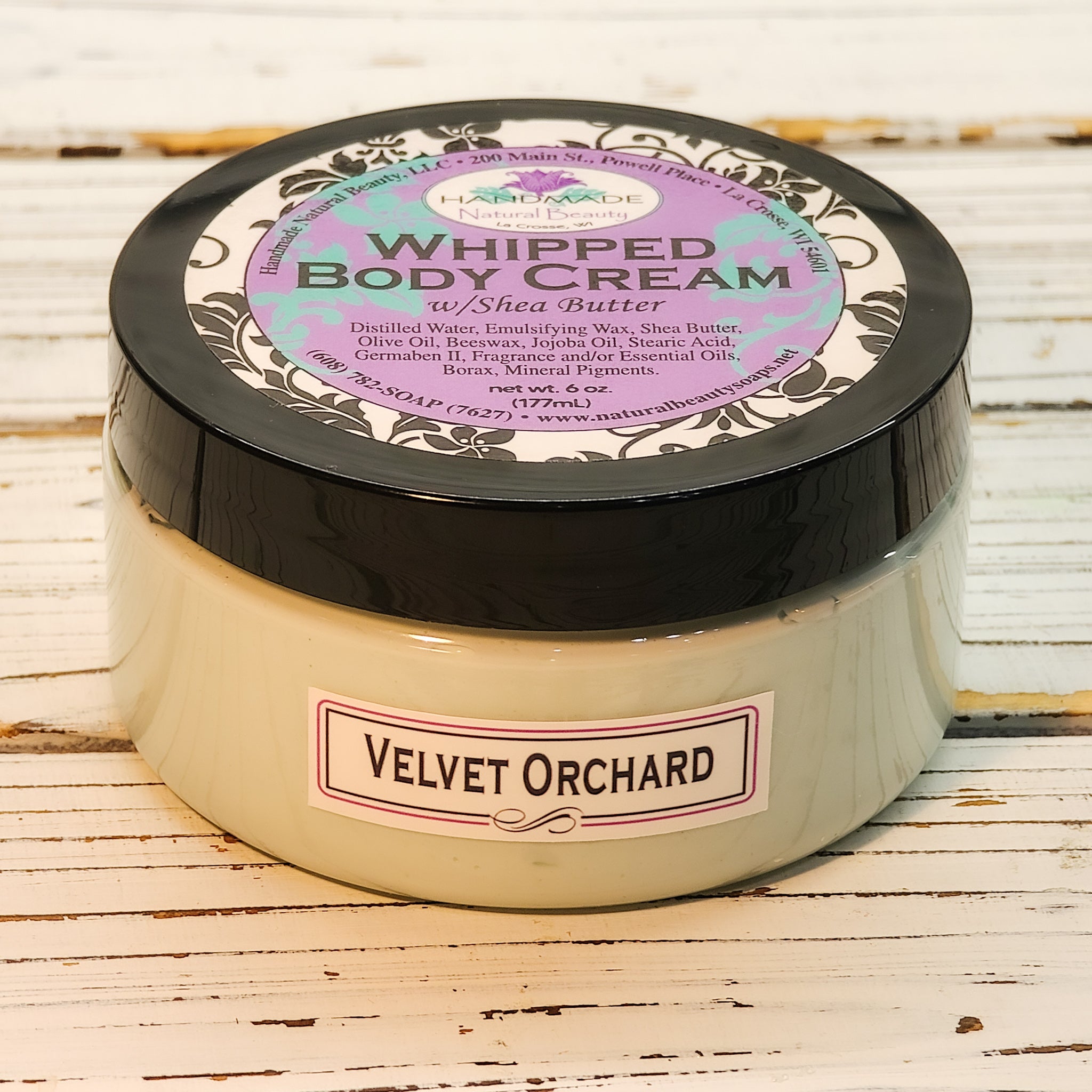 Shea Butter Whipped Body Cream | Velvet Orchard