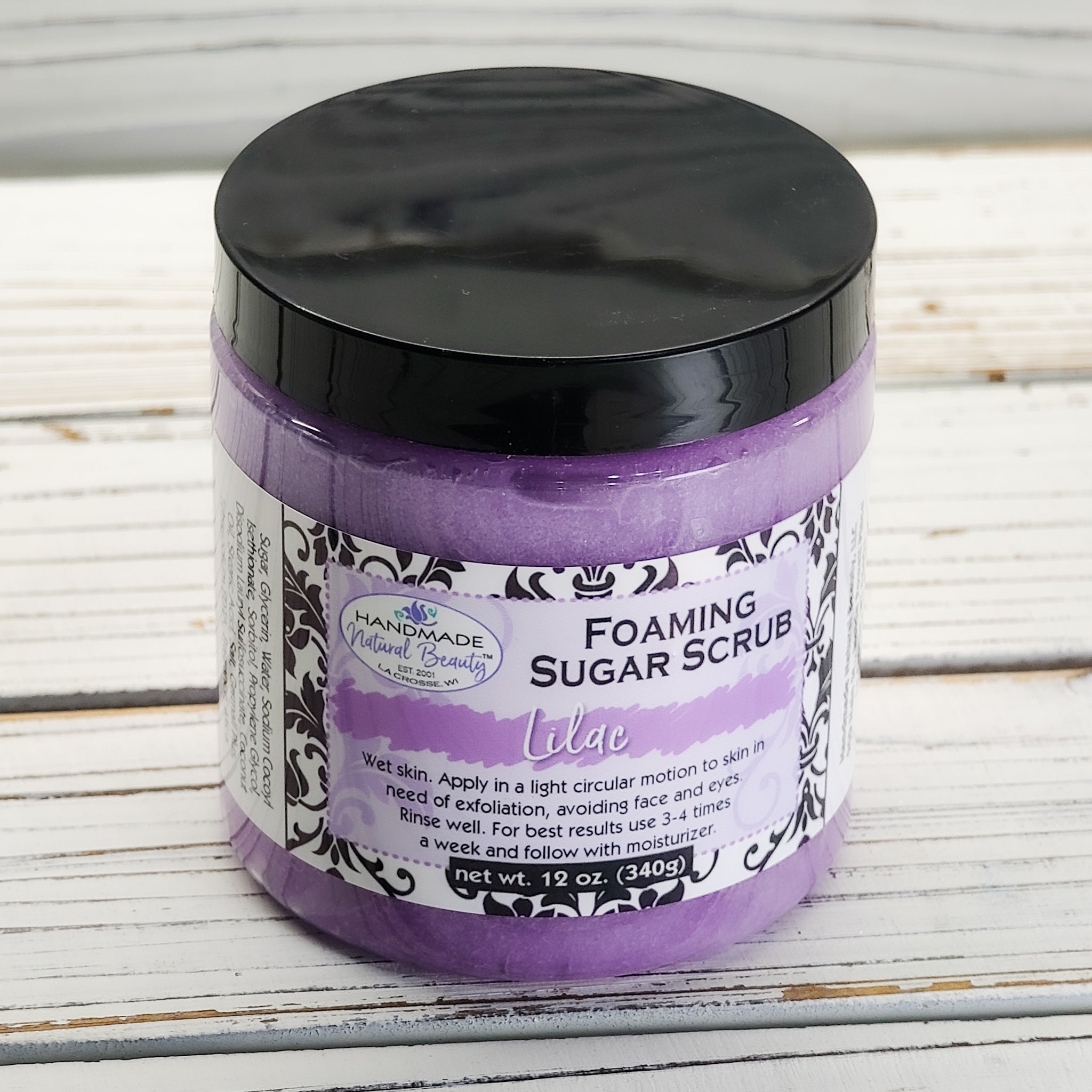 Foaming Sugar Scrub | Lilac