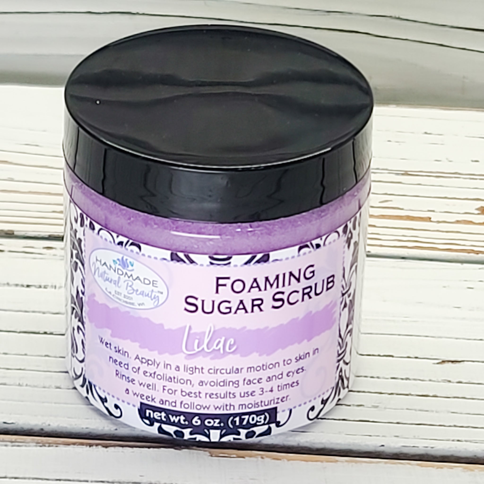 Foaming Sugar Scrub | Lilac