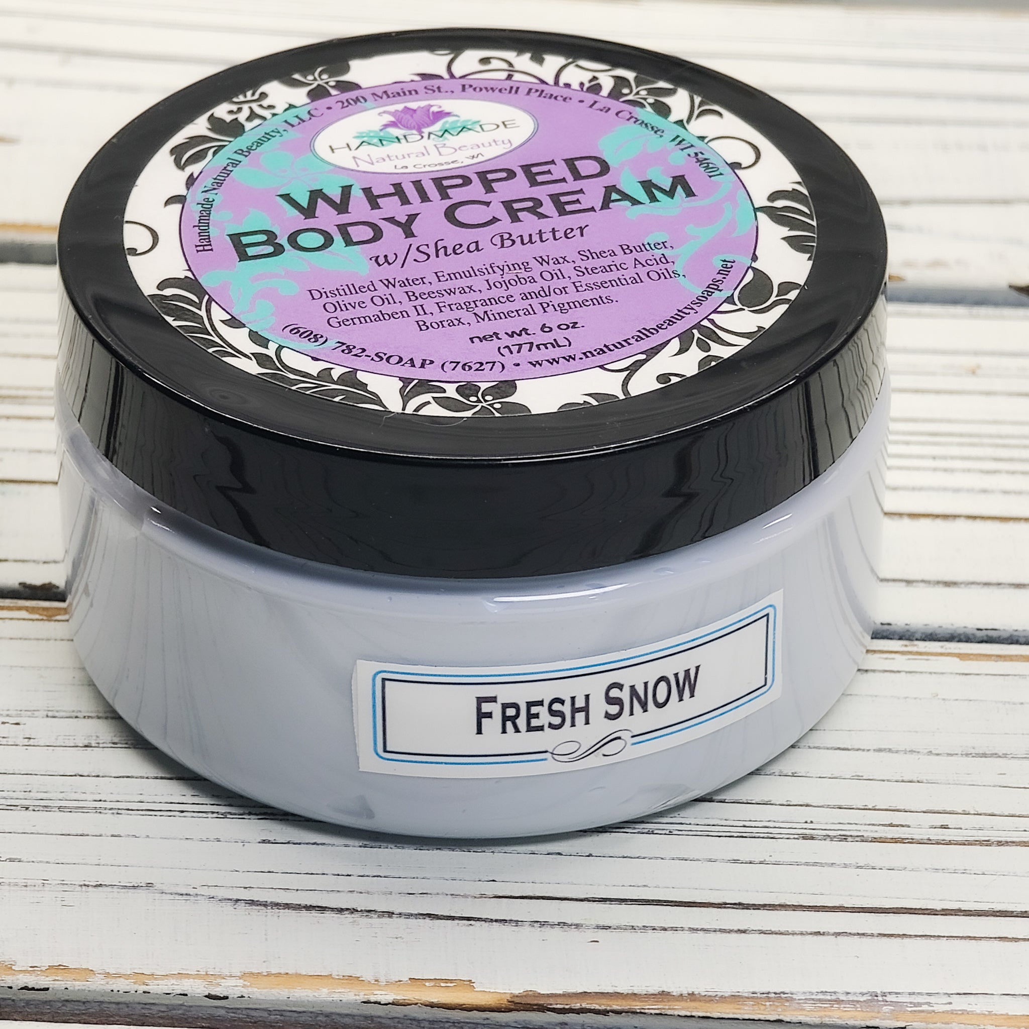 Shea Butter Whipped Body Cream | Fresh Snow/Fresh Linen