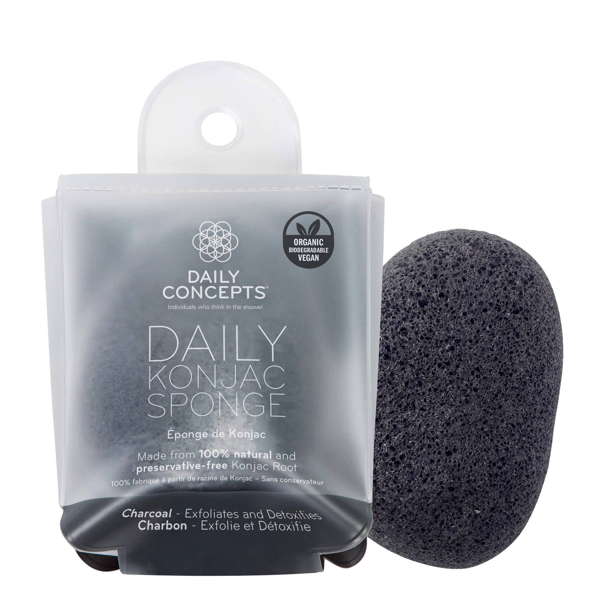 Konjac Sponge - Charcoal