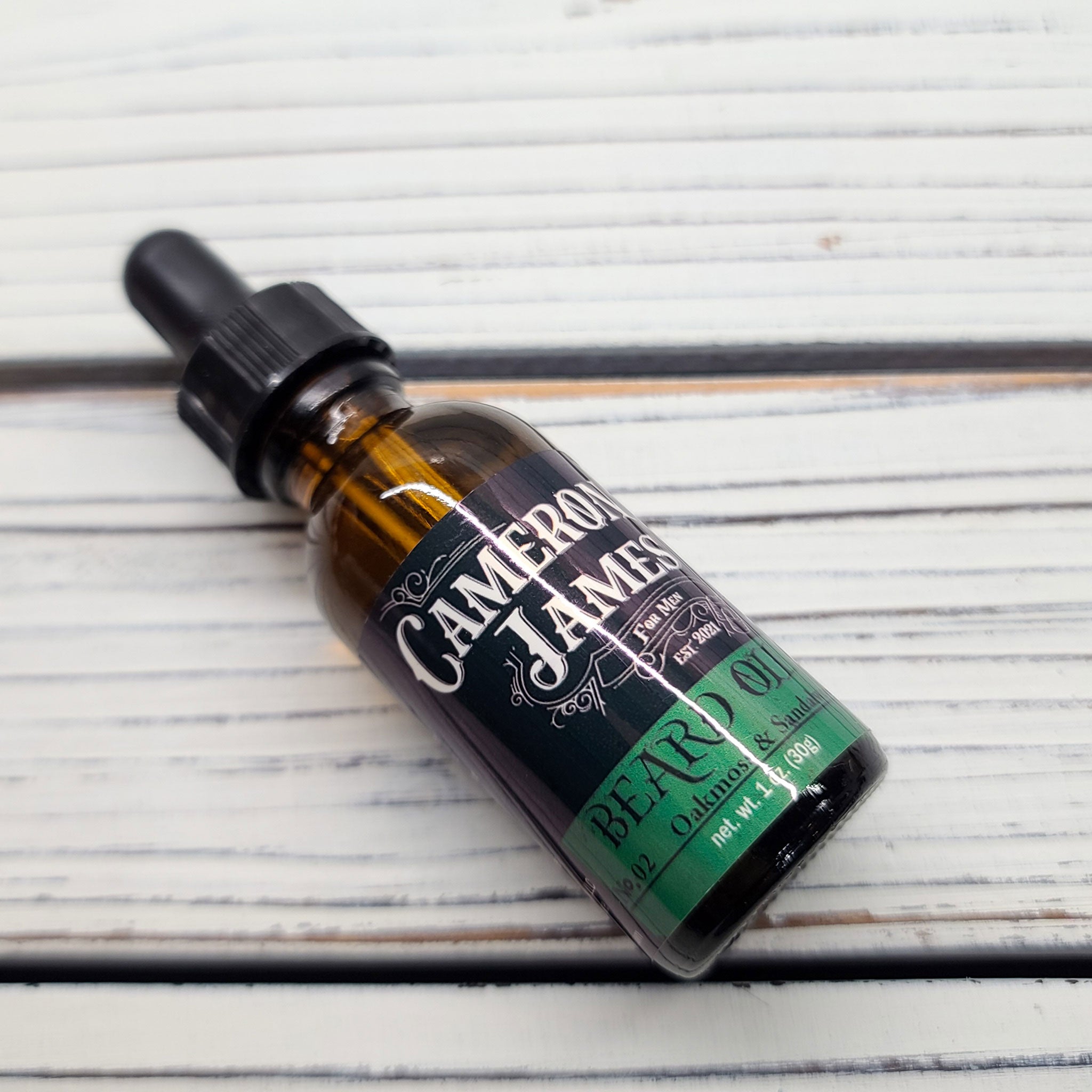 Beard Oil: No. 02 Oakmoss & Sandalwood