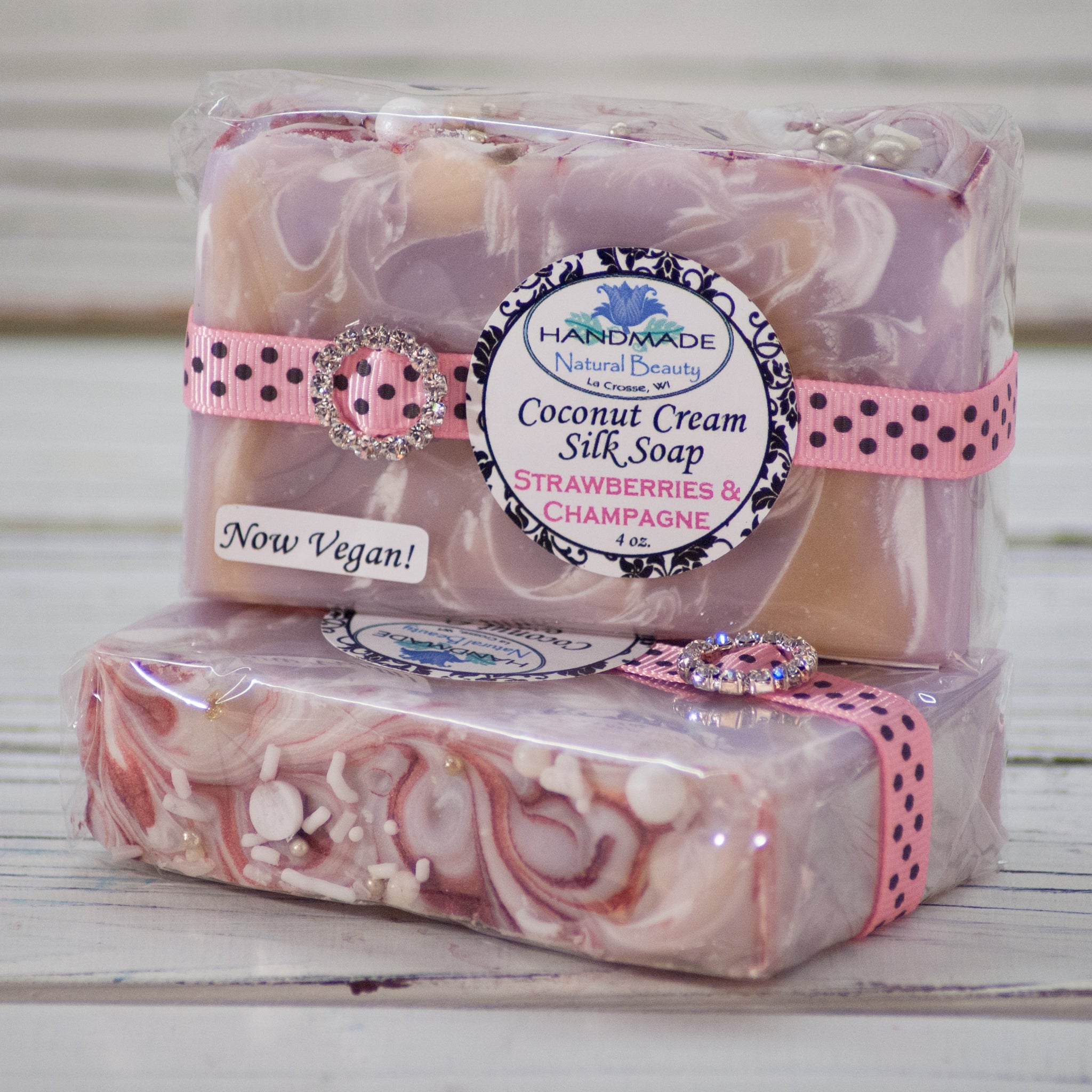 VEGAN Coconut Cream Silk Soap