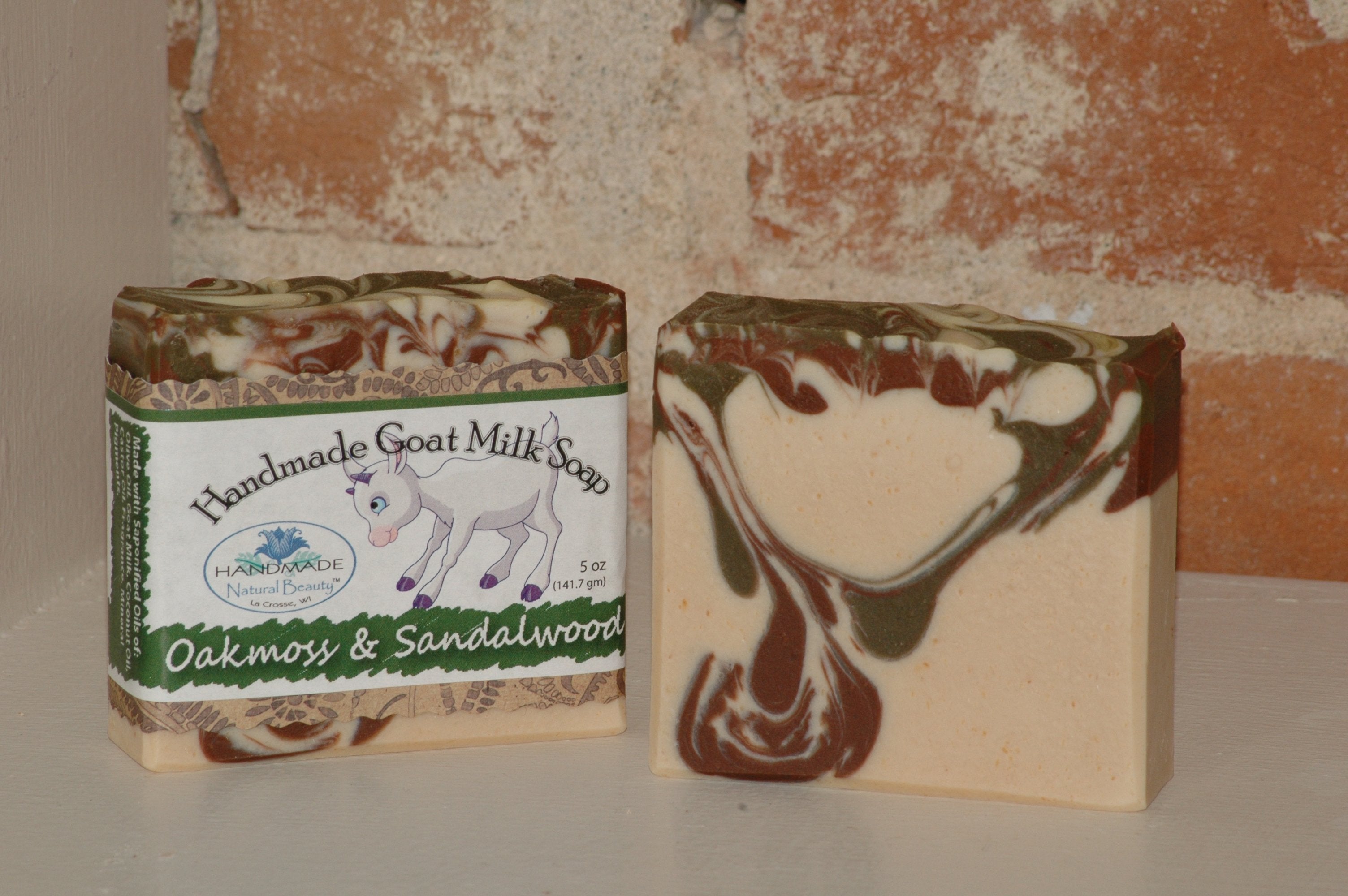 Goat Milk Soap | Oakmoss & Sandalwood
