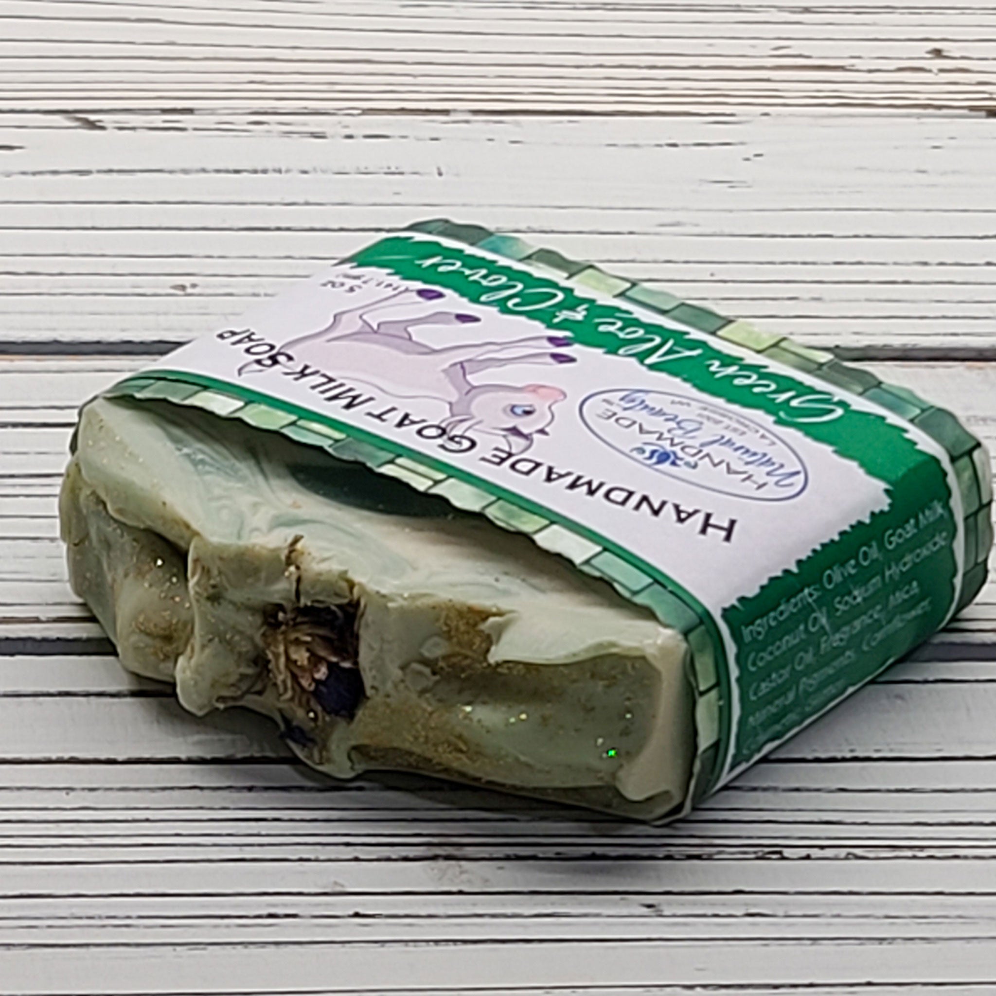 Goat Milk Soap | Green Aloe & Clover
