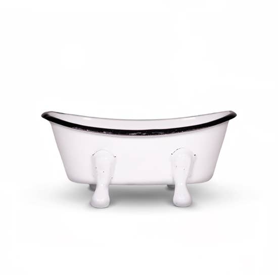 Farmhouse Metal Bathtub Soap Dish