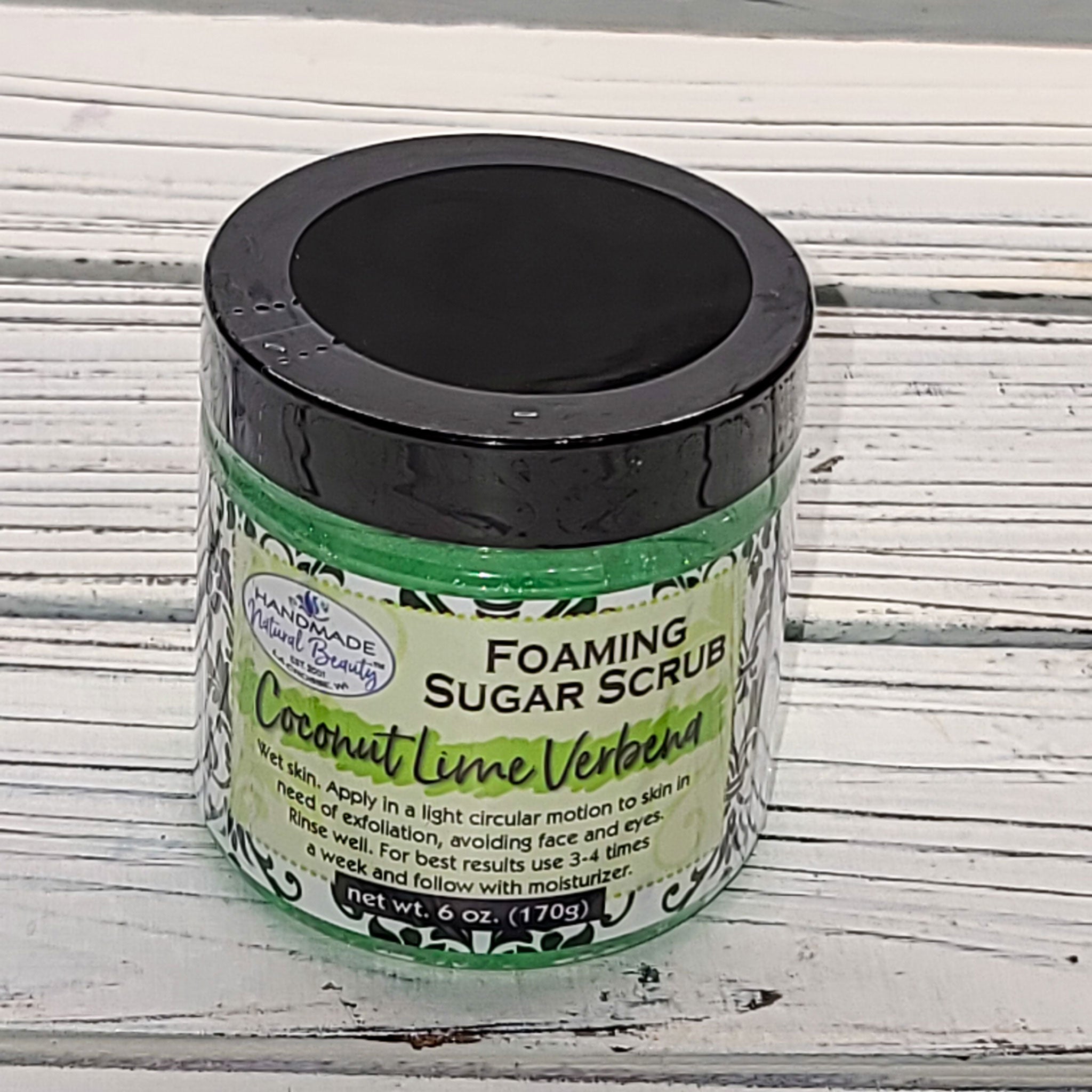 Foaming Sugar Scrub | Coconut Lime Verbena