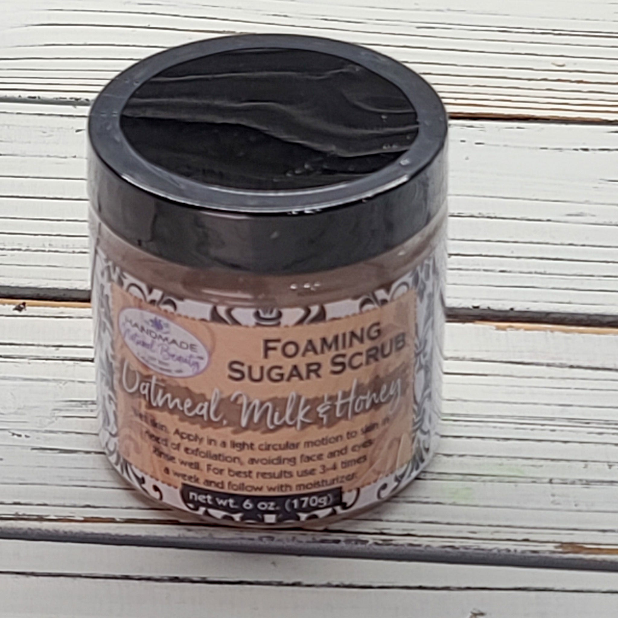 Foaming Sugar Scrub | Oatmeal Milk & Honey