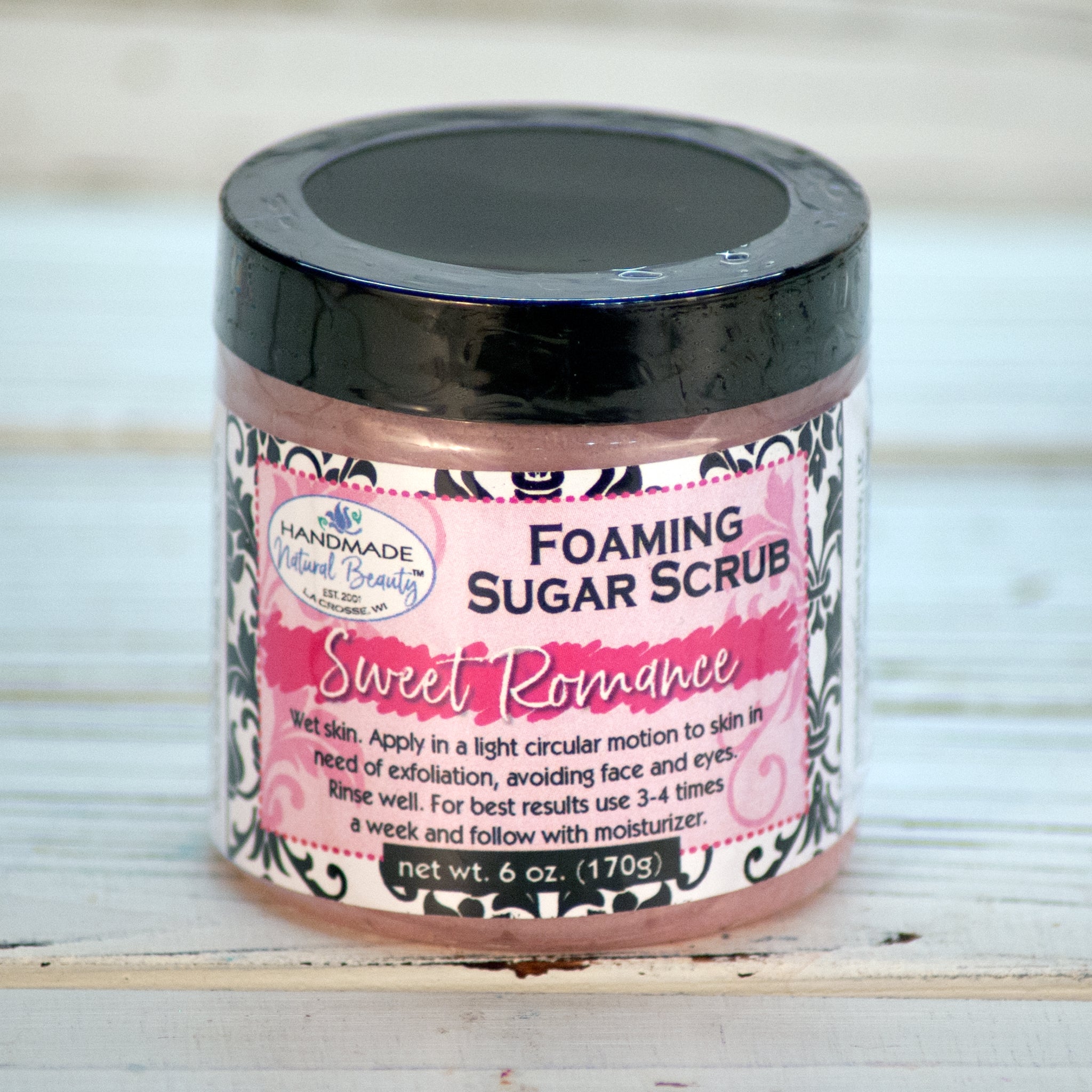 Foaming Sugar Scrub | Sweet Romance