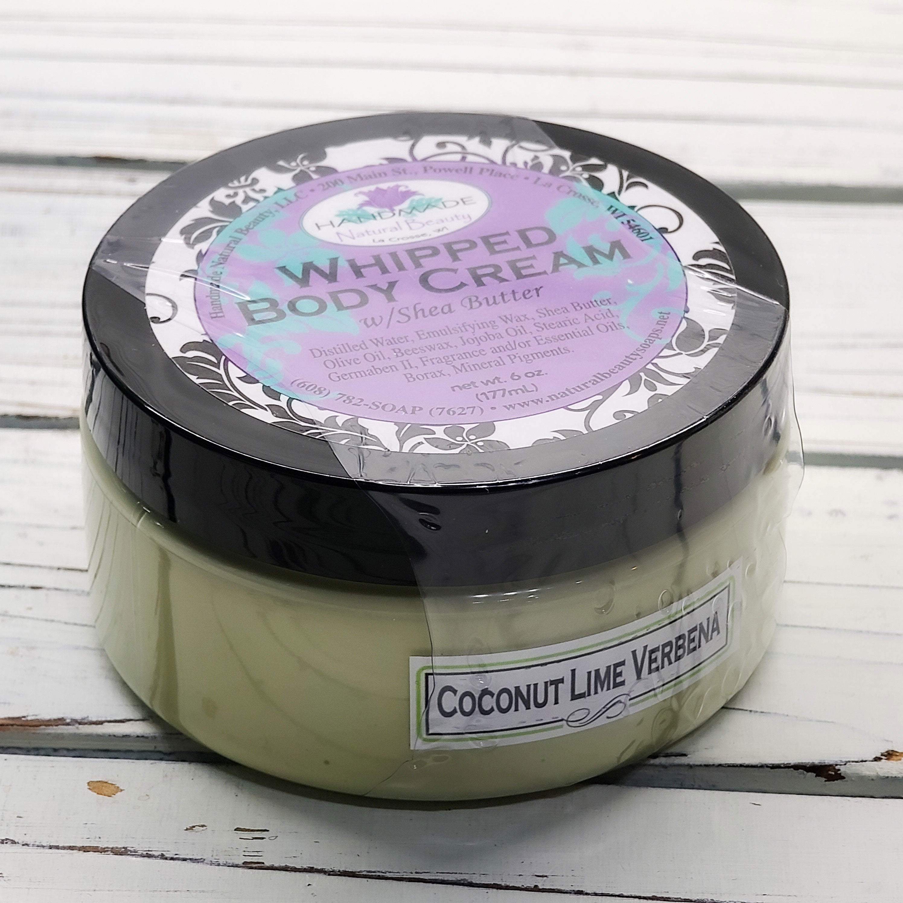 Shea Butter Whipped Body Cream | Coconut Lime Verbena