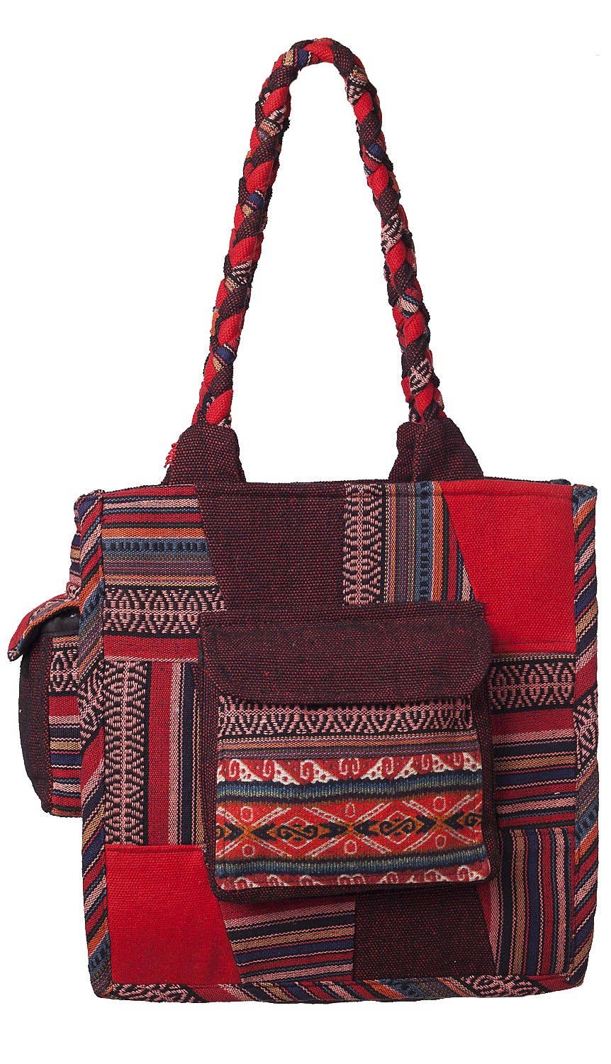 Mandu Tote Bag: Red