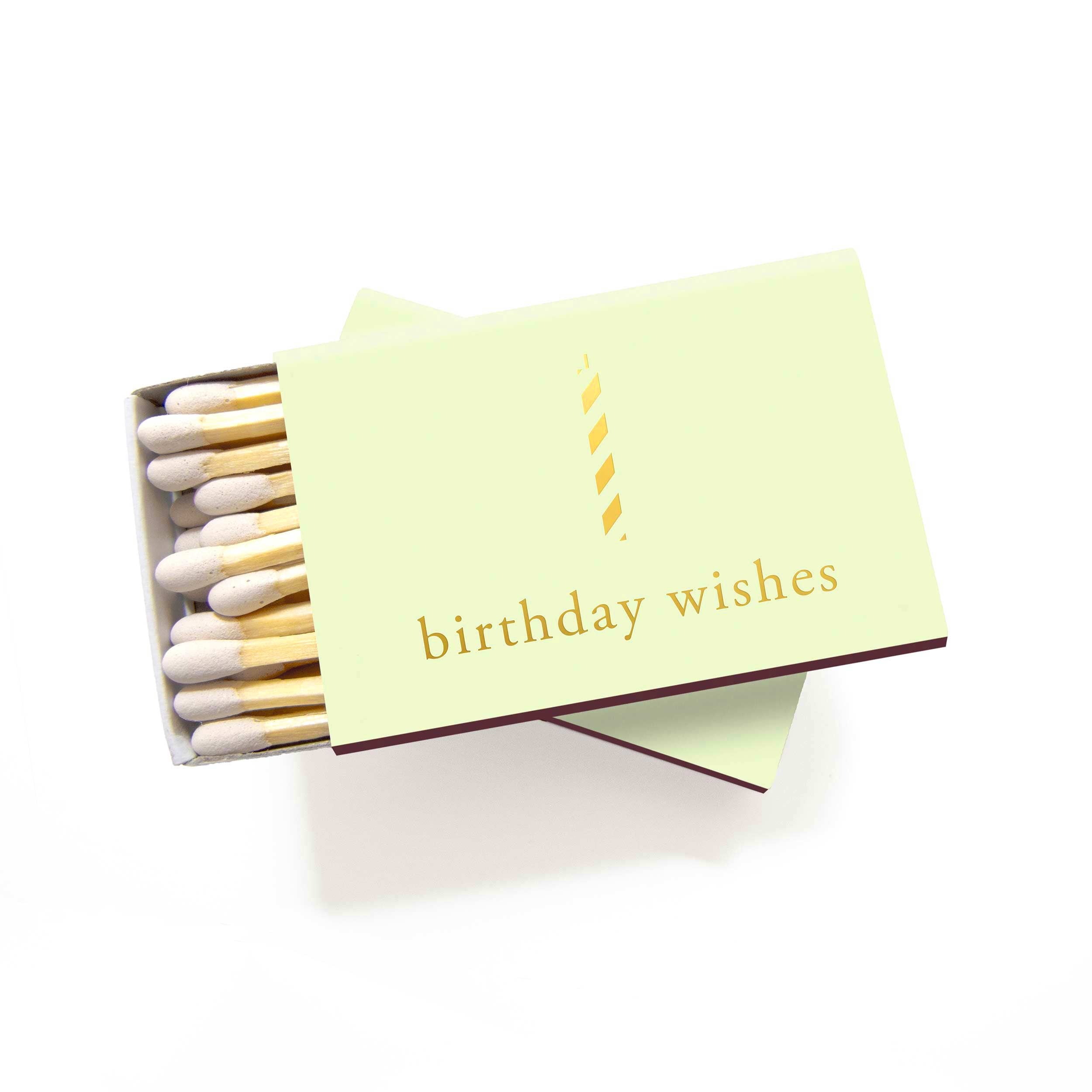 Birthday Wishes Matchboxes