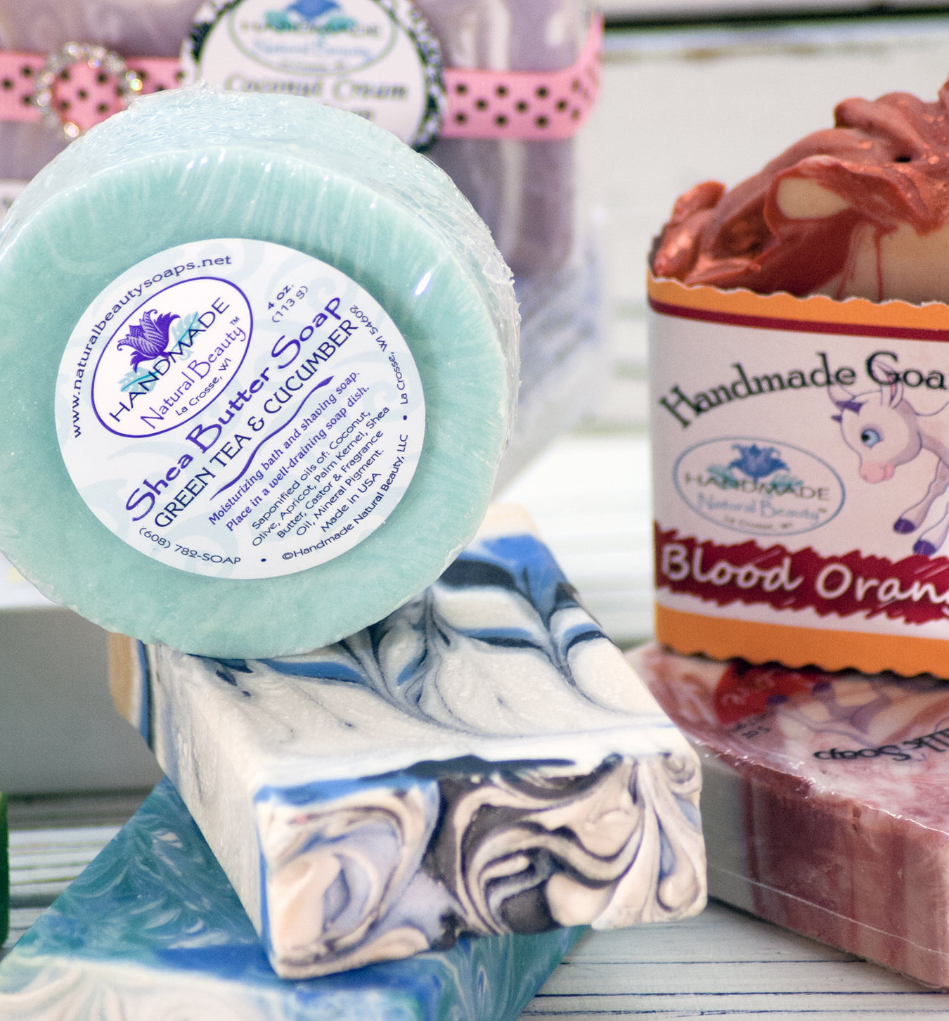 thumbnail image 2 of Traverse Bay Bath And Body Choose 4 Handmade Natural Soaps - Cold Process Aromatherapy 2 of 5