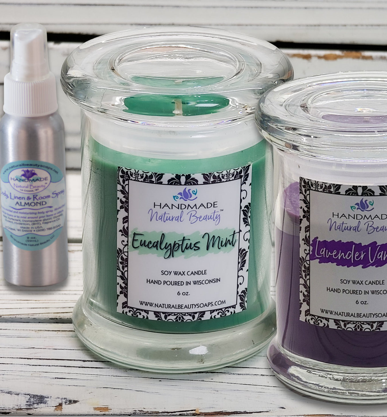 Handmade Natural Beauty Home Fragrance Collection