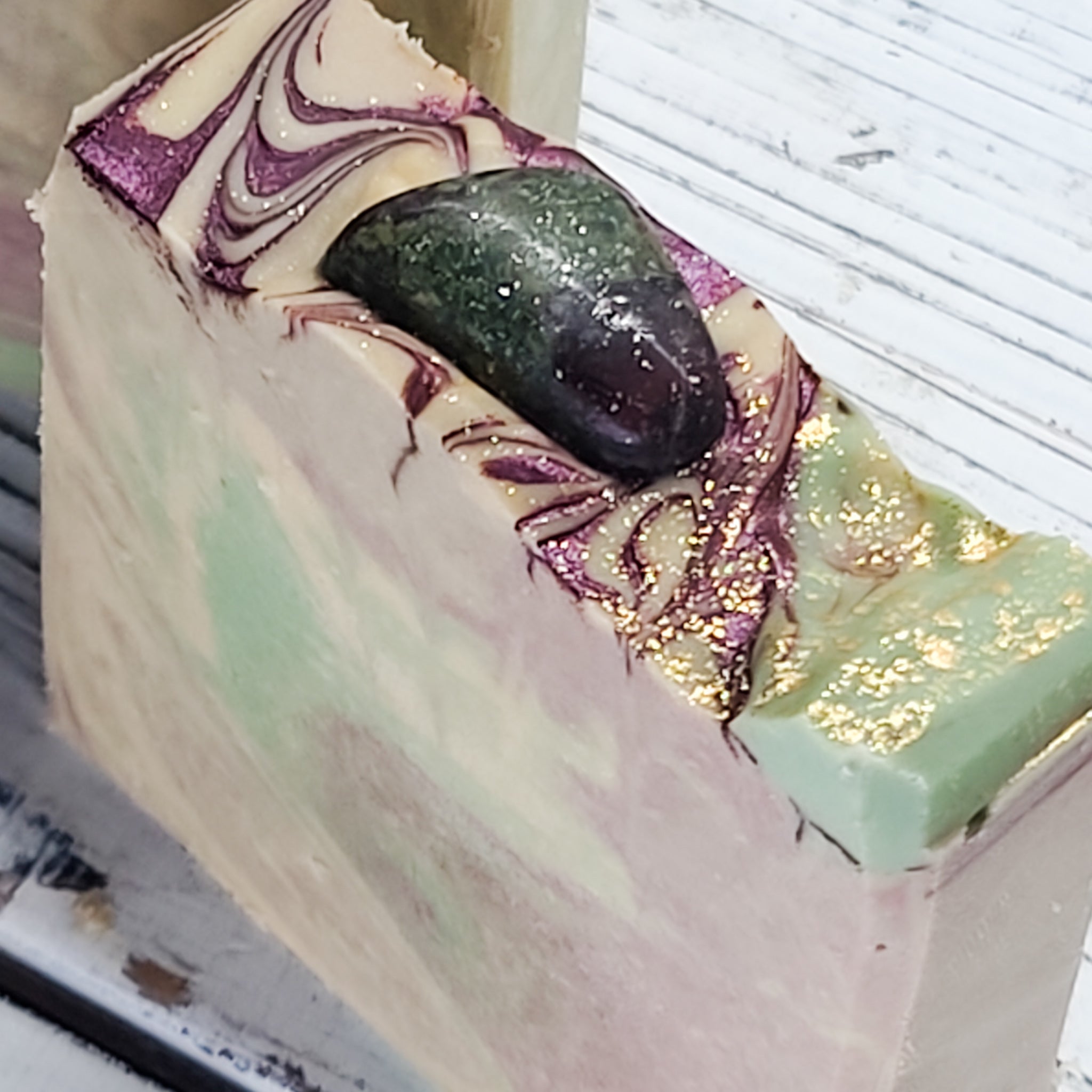 Goat Milk Soap | Crystal Series: Bloodstone