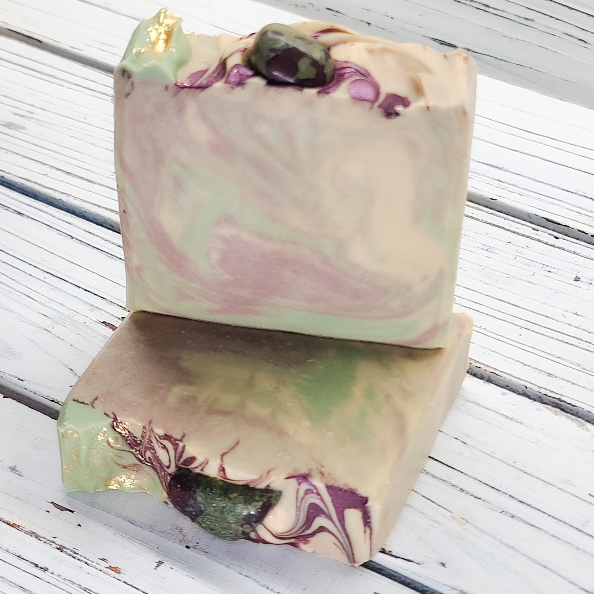 Goat Milk Soap | Crystal Series: Bloodstone