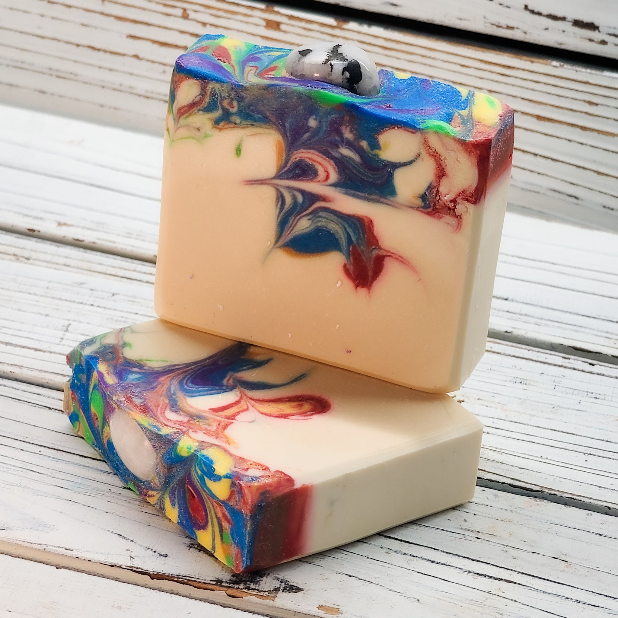 Goat Milk Soap | Crystal Series: Rainbow Moonstone