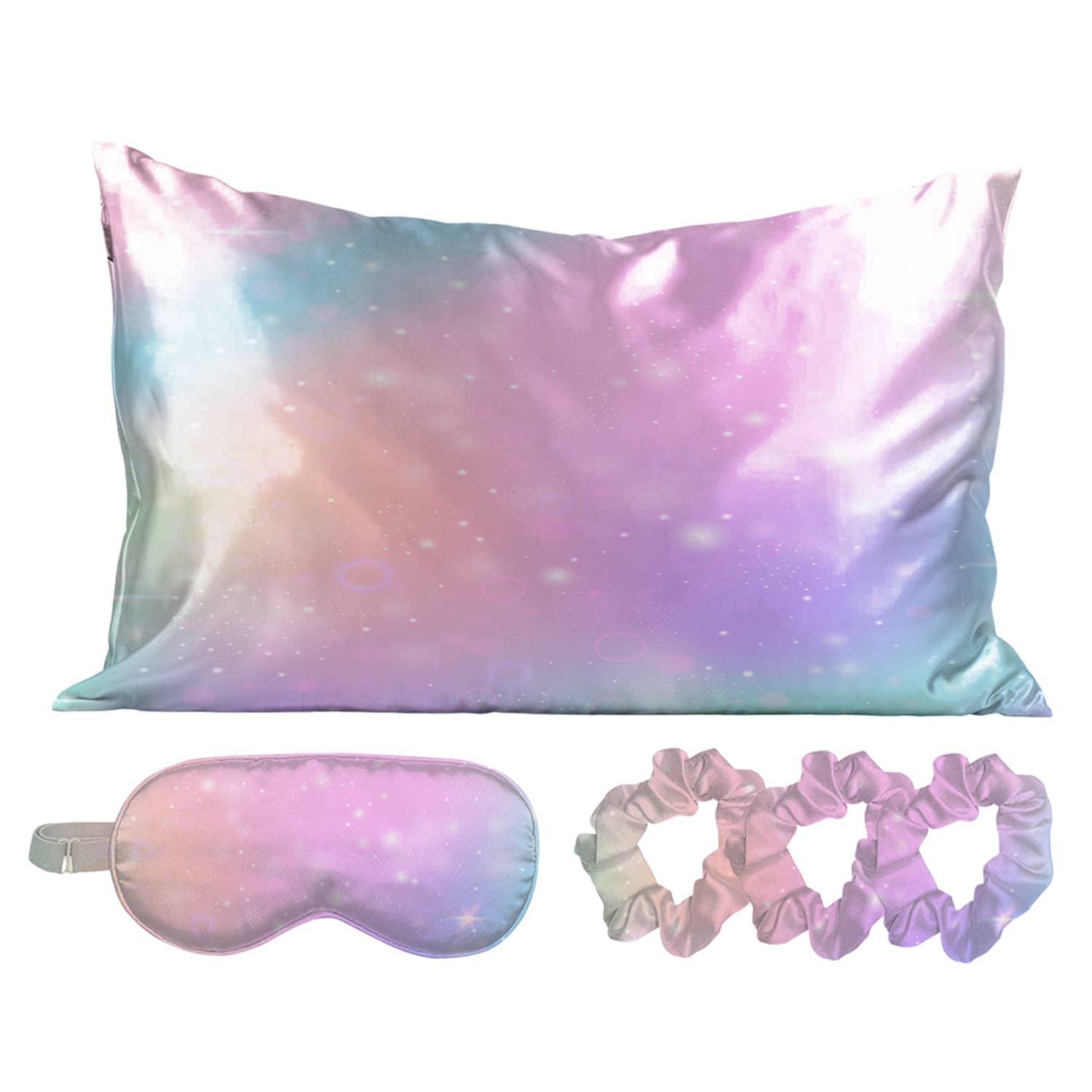 The Satin Sleep Set: Silver