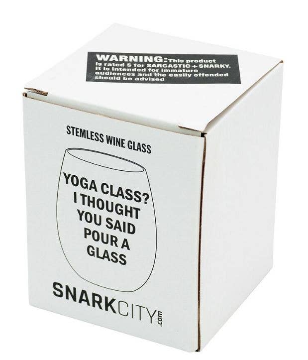 Let's Drink and Judge People Wine Glass