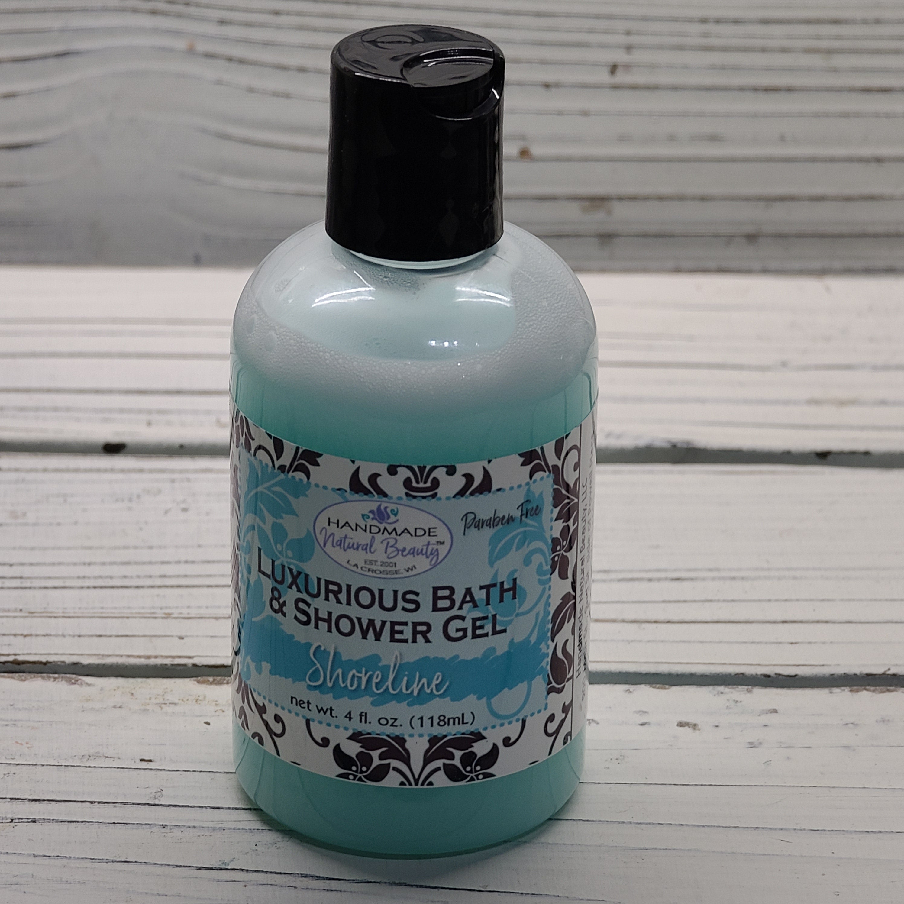 Paraben Free Luxurious Bath & Shower Gel | Shoreline