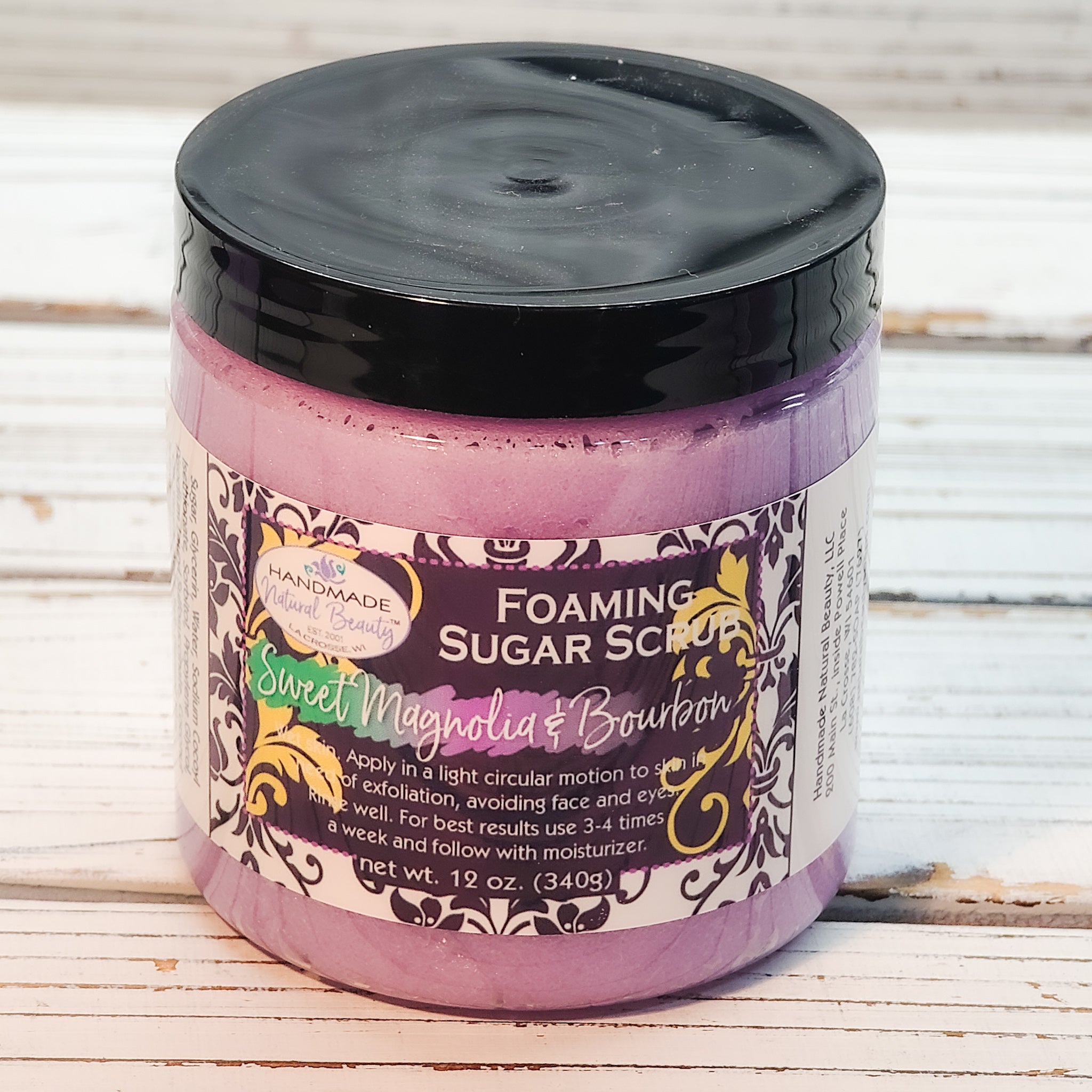 Foaming Sugar Scrub | Sweet Magnolia & Bourbon