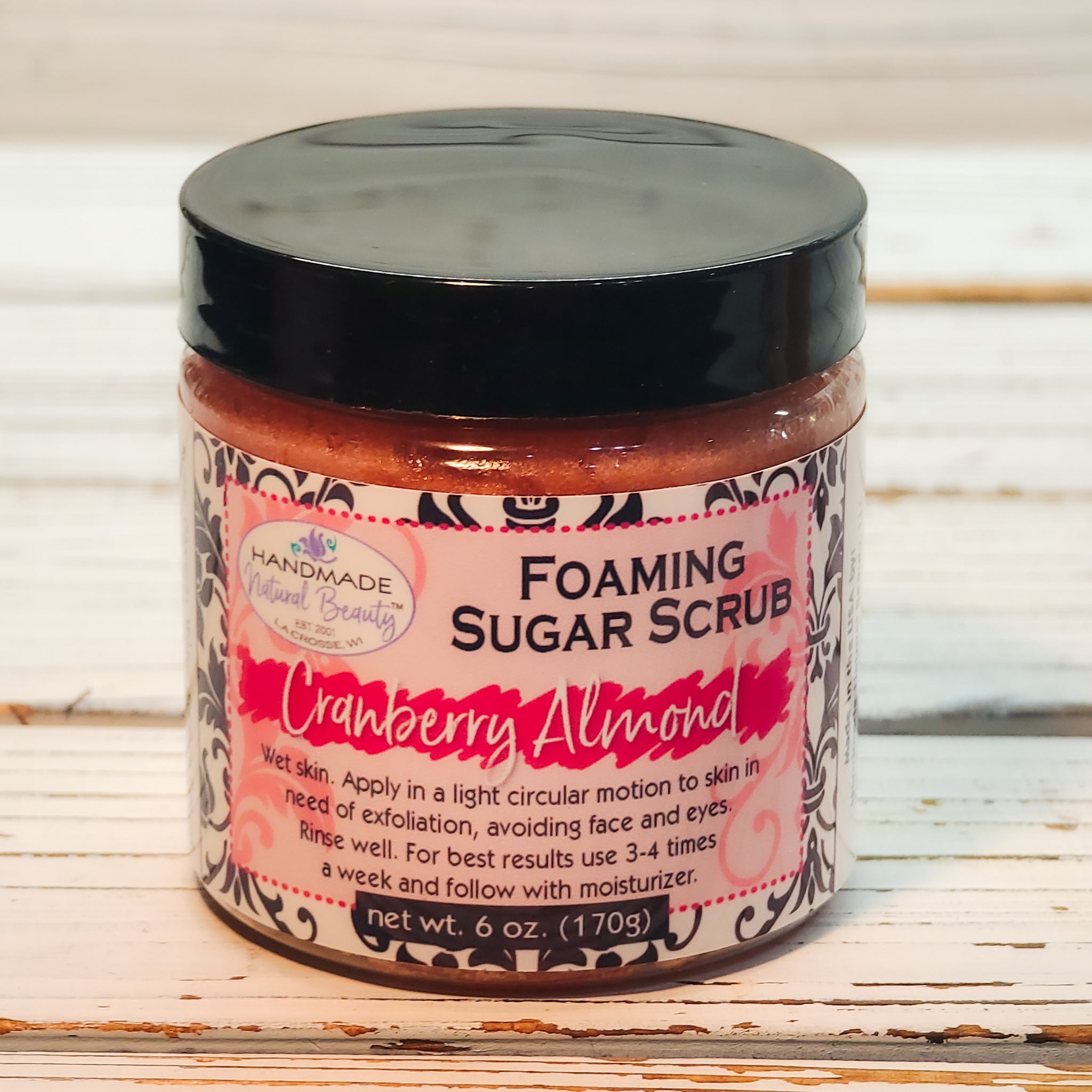 NEW! Foaming Sugar Scrub | Cranberry Almond