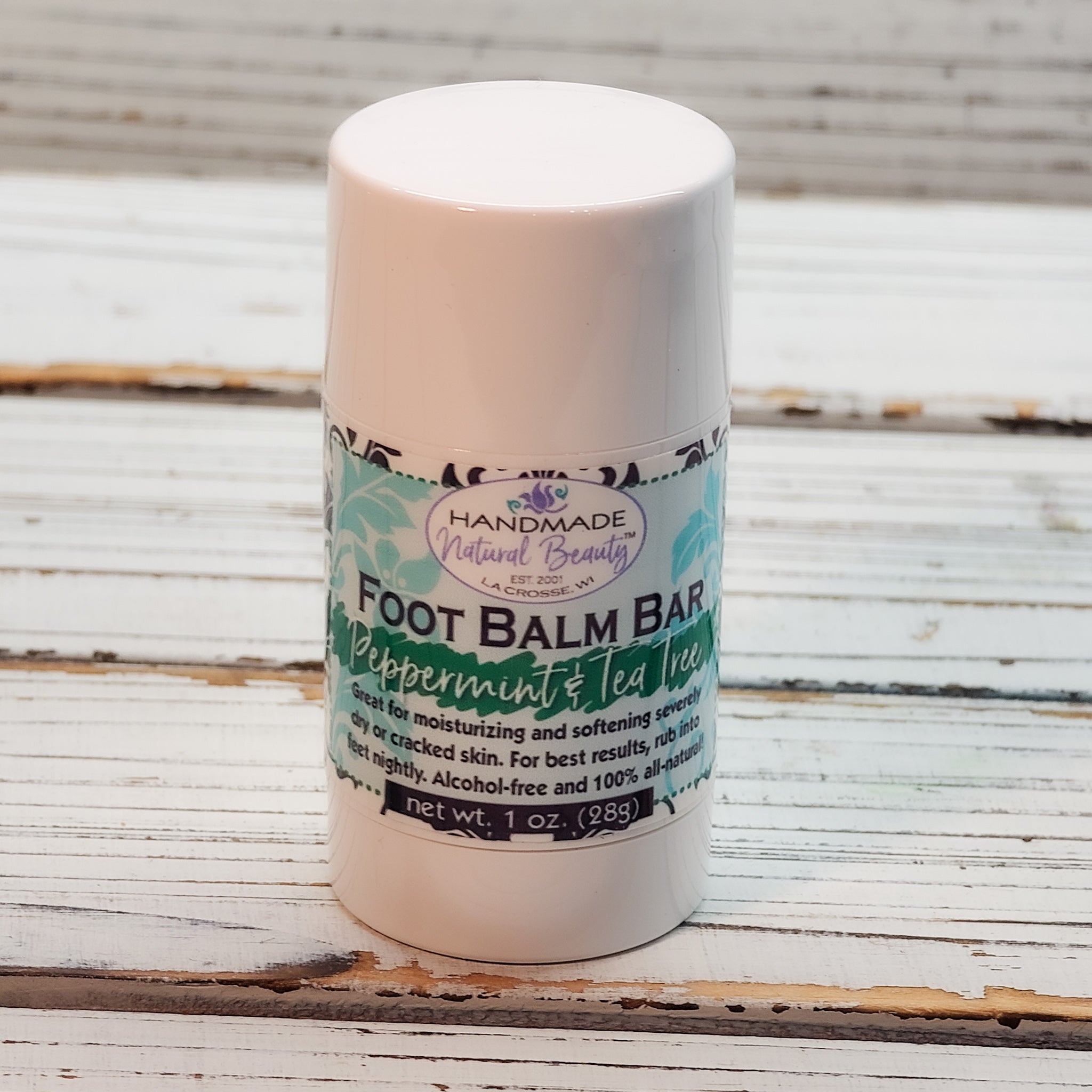 Natural Foot Care | Peppermint & Tea Tree Foot Balm Bars