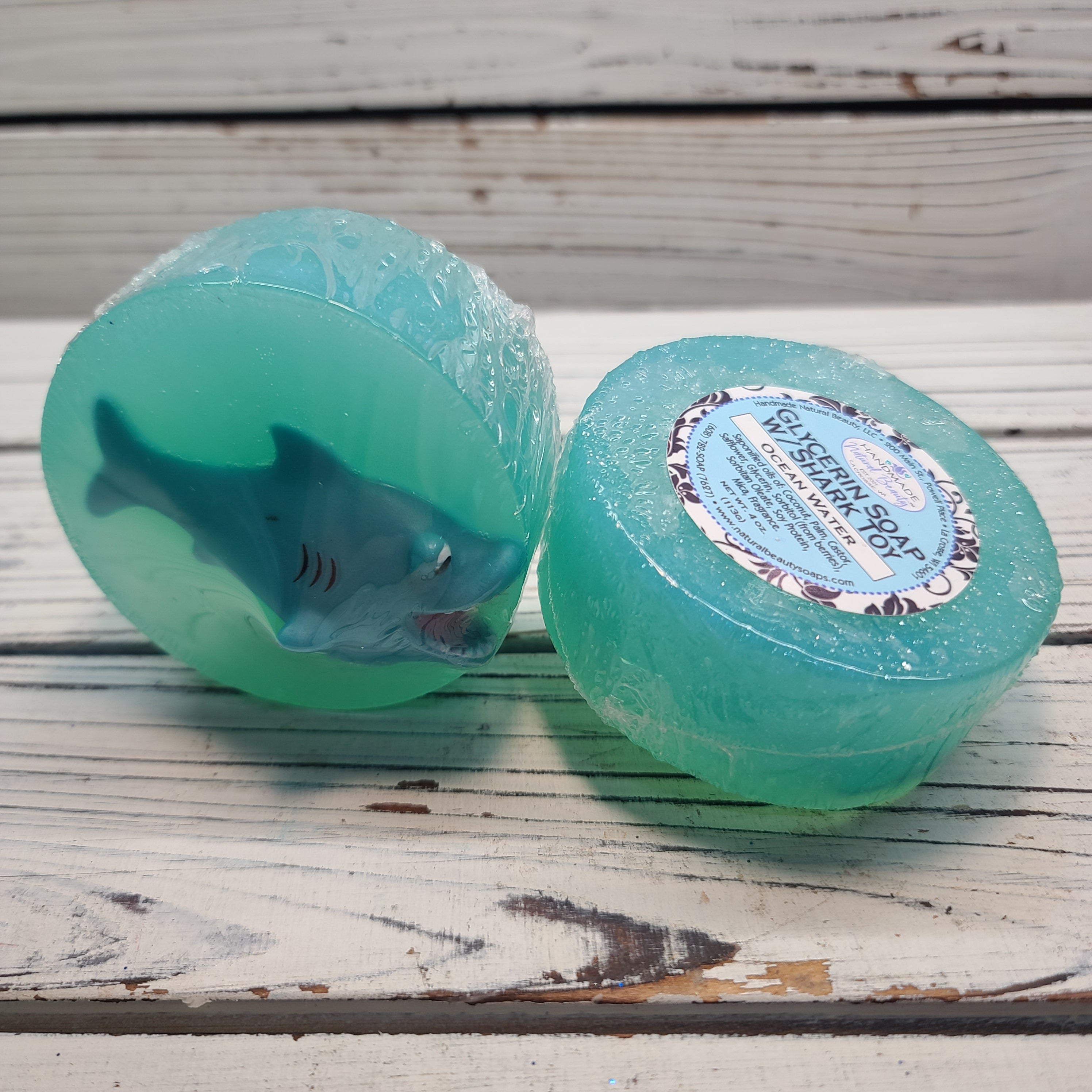 Kids Soap | Shark Toy Glycerin Soap