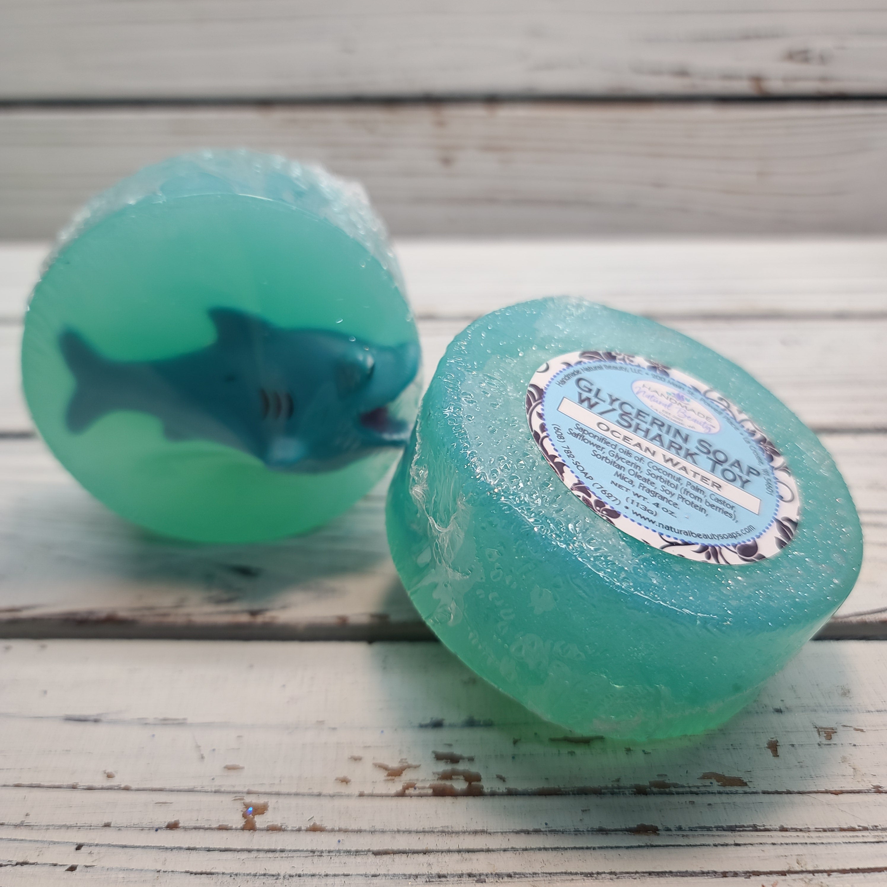 Kids Soap | Shark Toy Glycerin Soap
