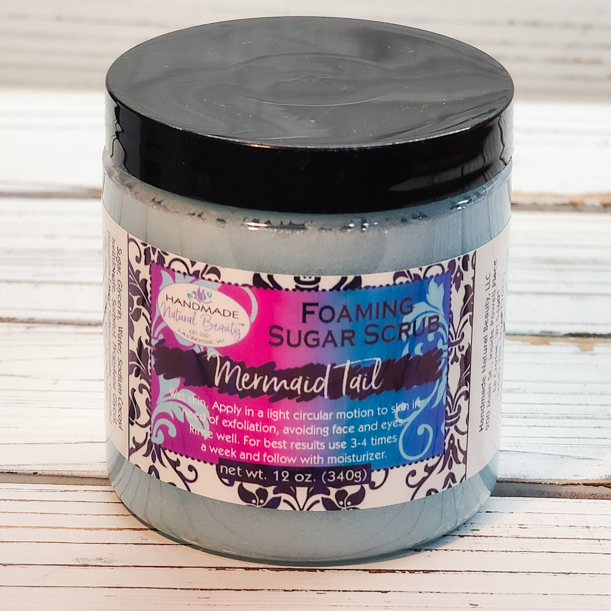 Foaming Sugar Scrub | Mermaid Tail