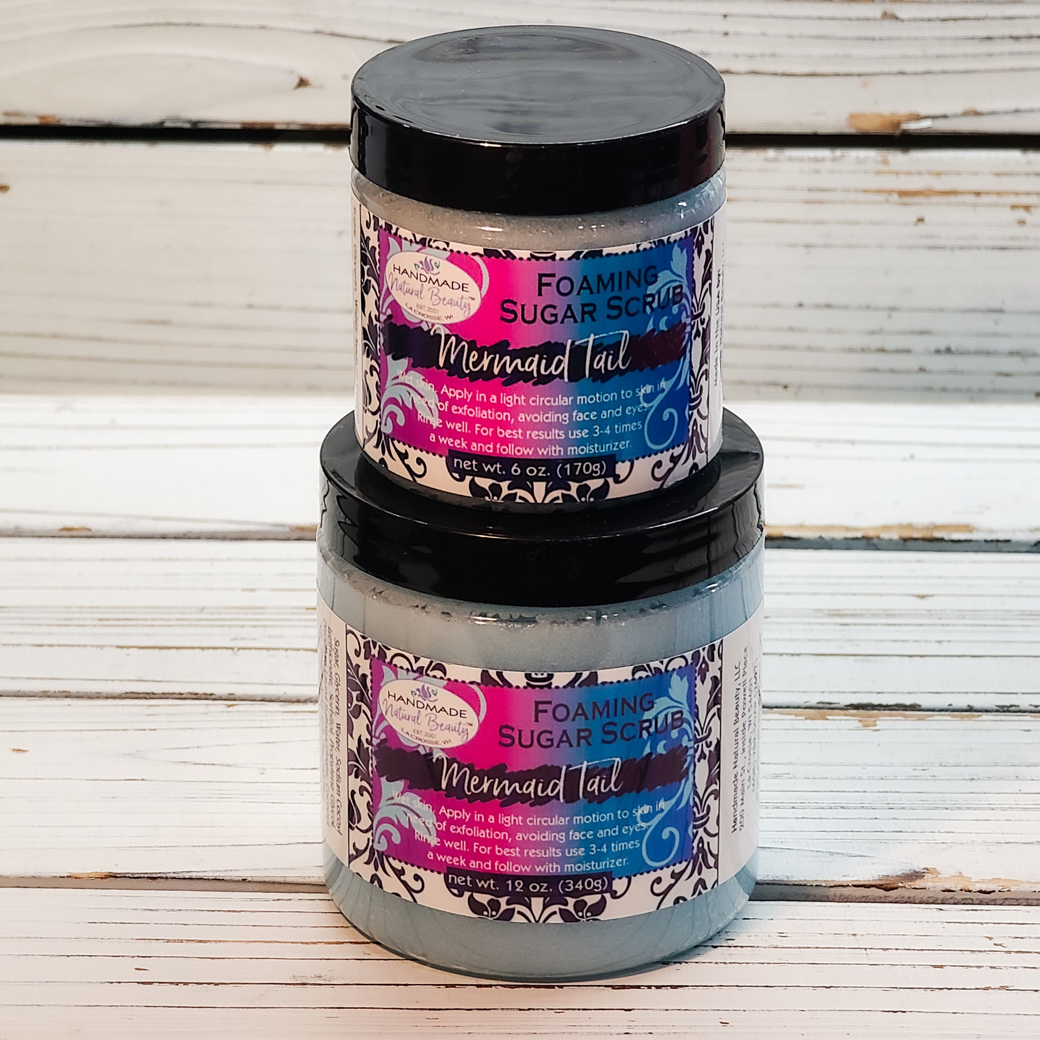 Foaming Sugar Scrub | Mermaid Tail