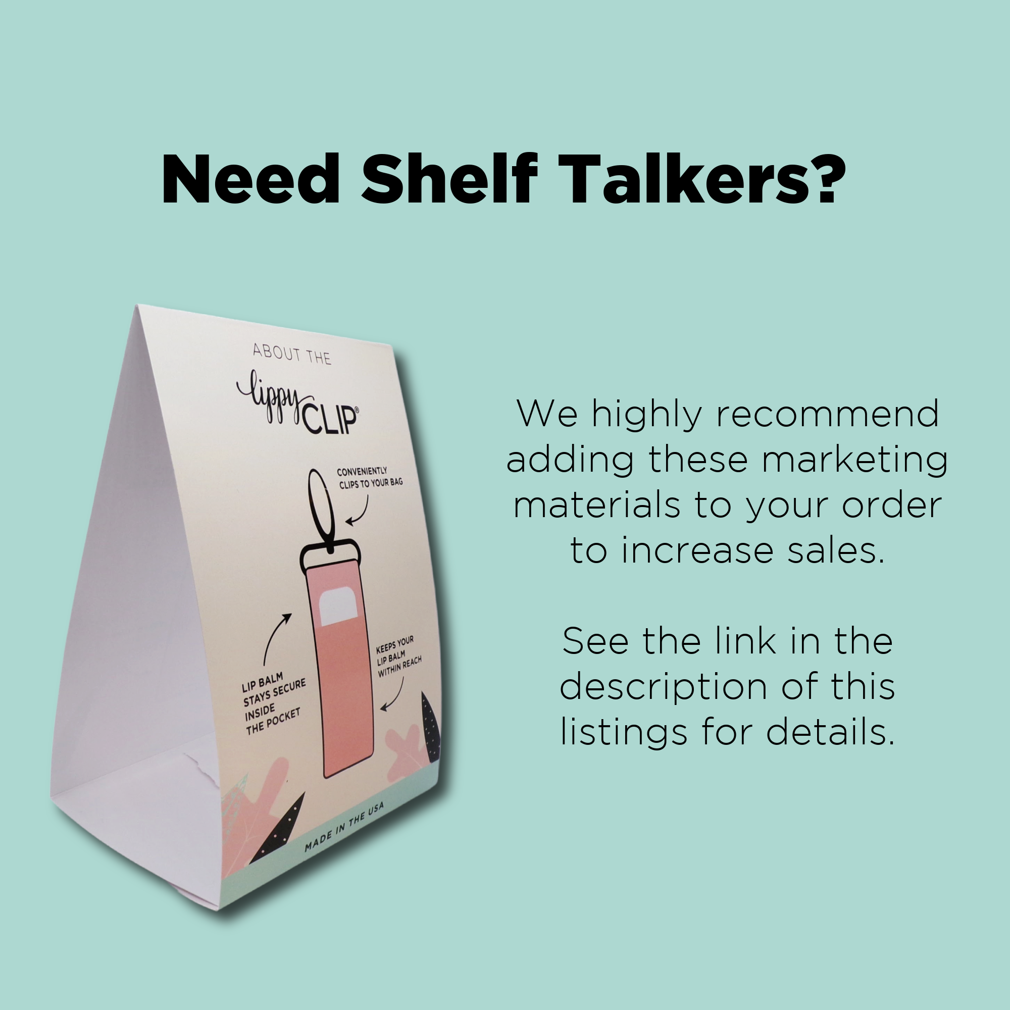 From Sea to Shining LippyClip® Lip Balm Holder for Chapstick