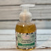Foaming hand soap pump bottle by Handmade Natural Beauty in Peppermint scent.