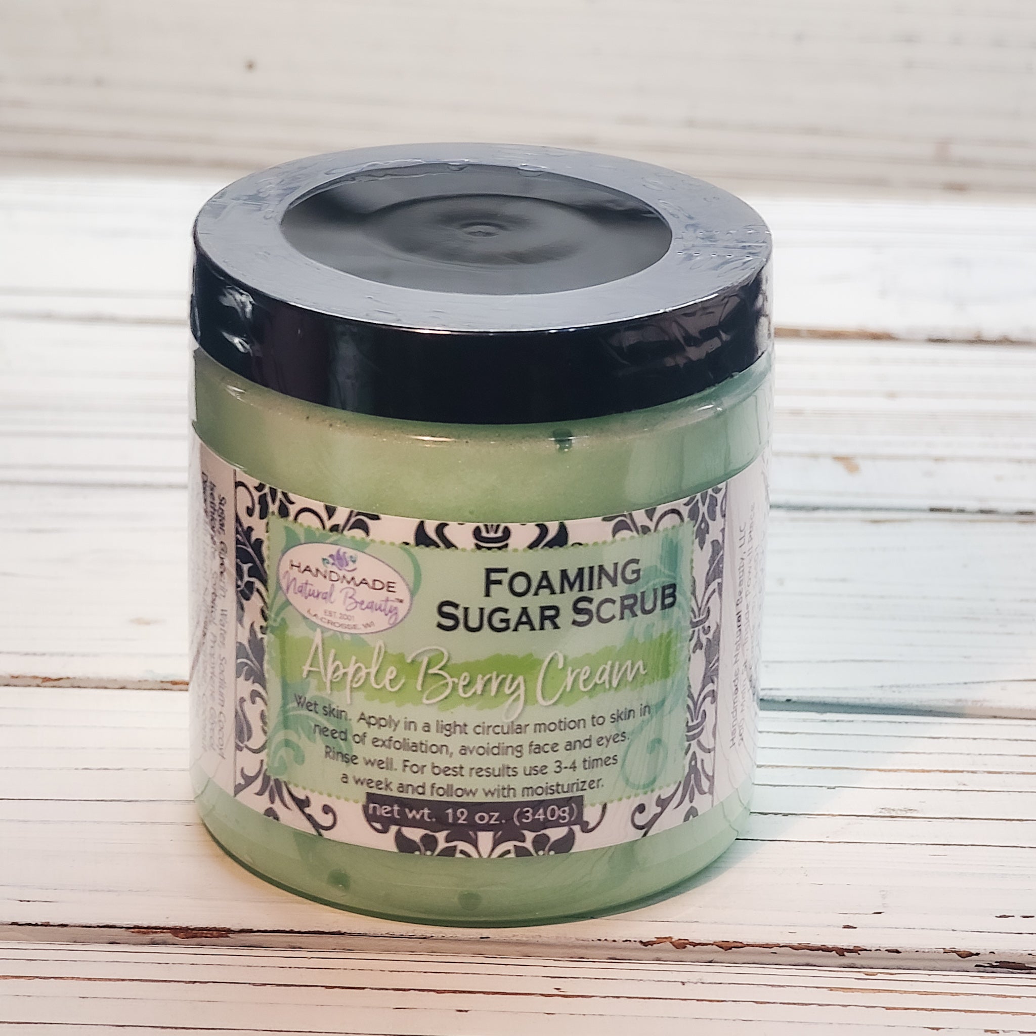 Foaming Sugar Scrub | Apple Berry Cream