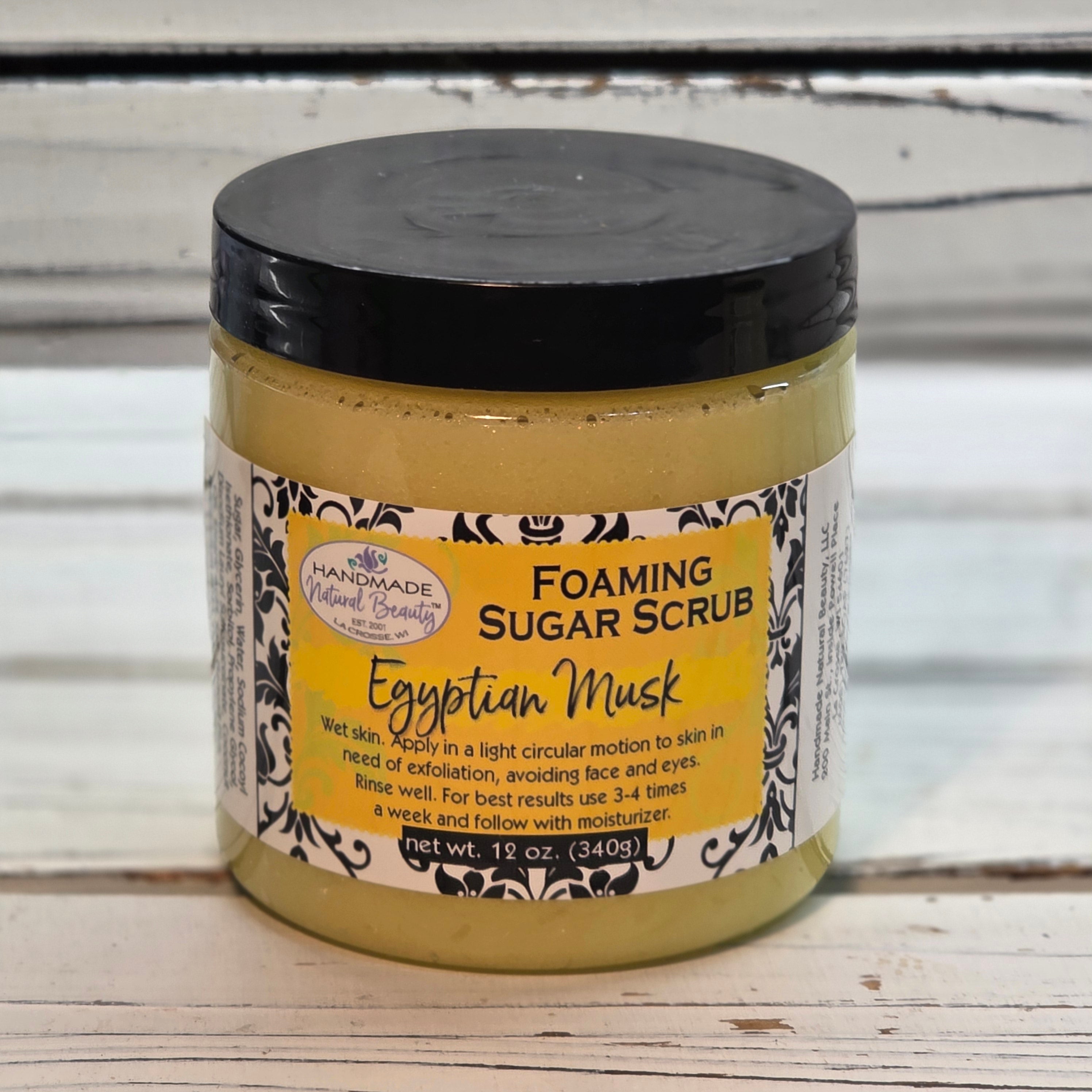 Foaming Sugar Scrub | Egyptian Musk