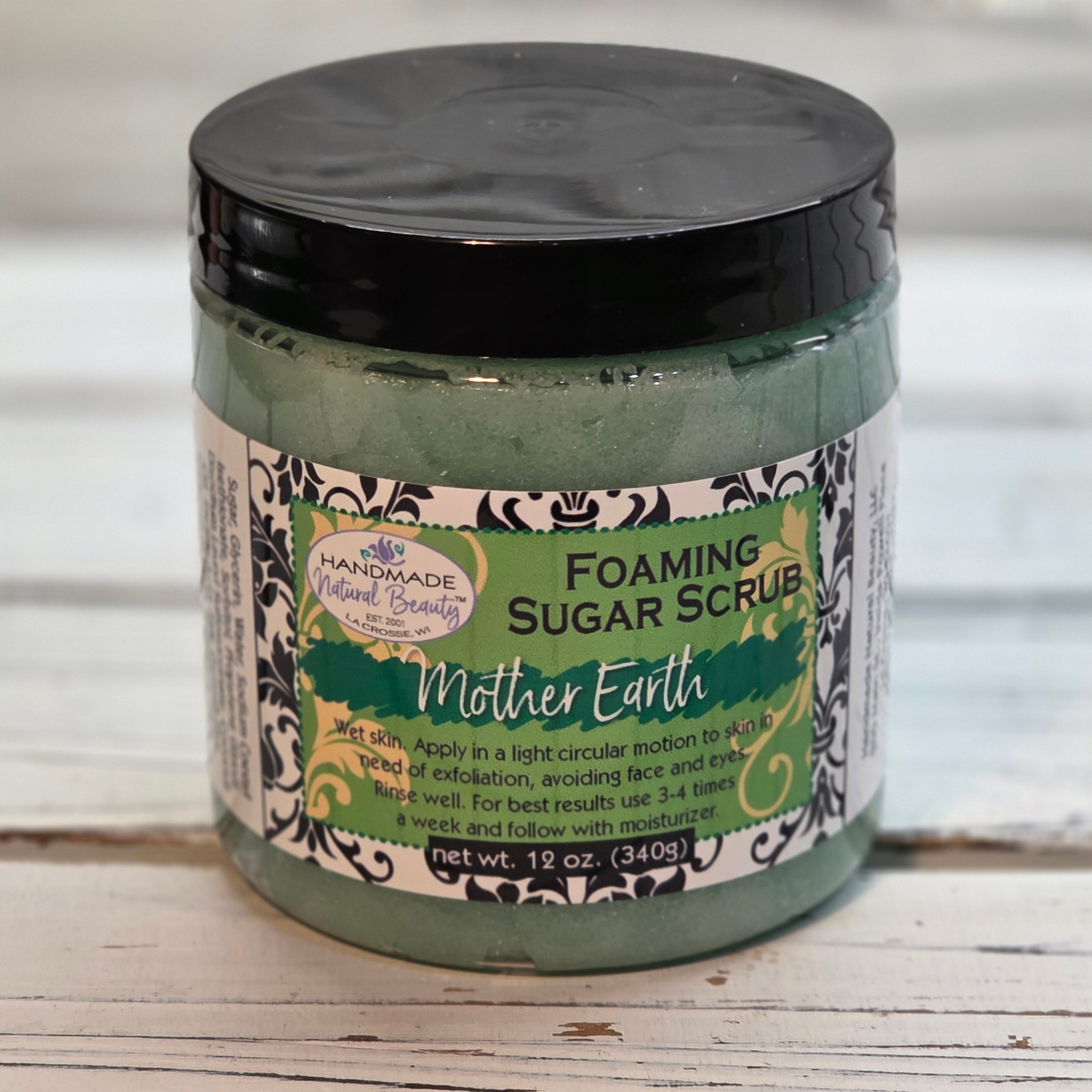 Foaming Sugar Scrub | Mother Earth