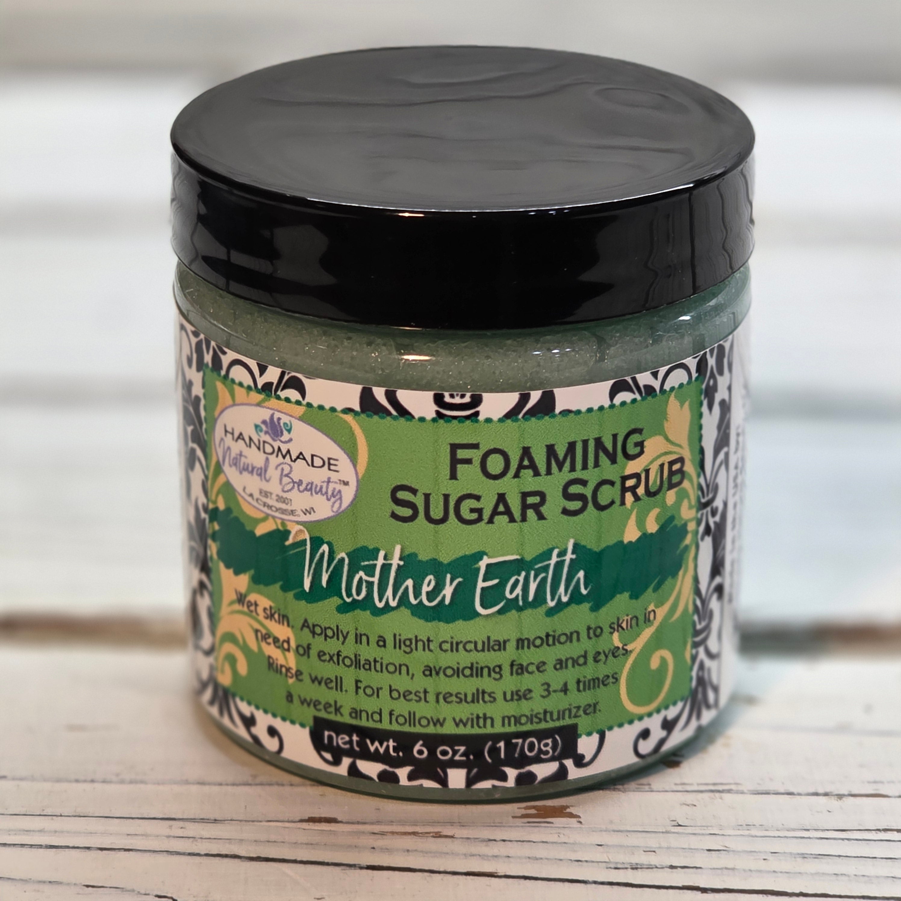 Foaming Sugar Scrub | Mother Earth