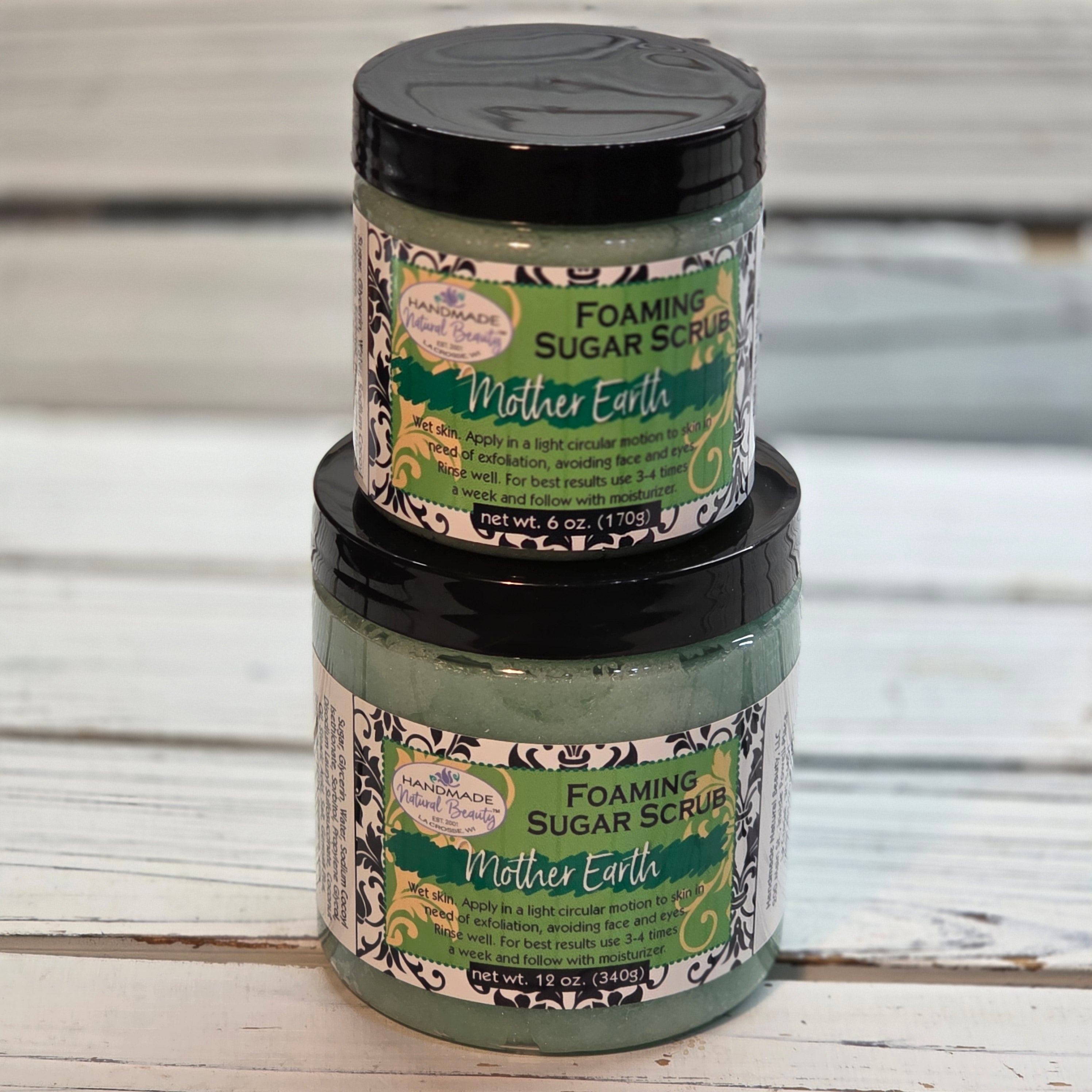 Foaming Sugar Scrub | Mother Earth