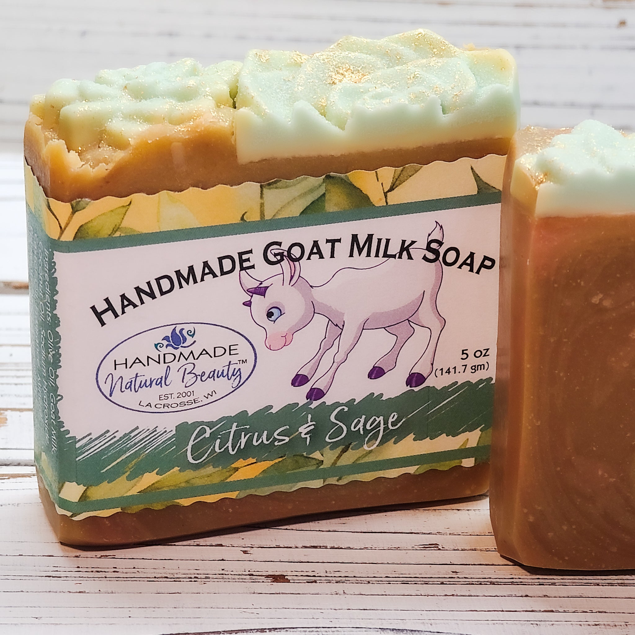 Goat Milk Soap | Citrus & Sage