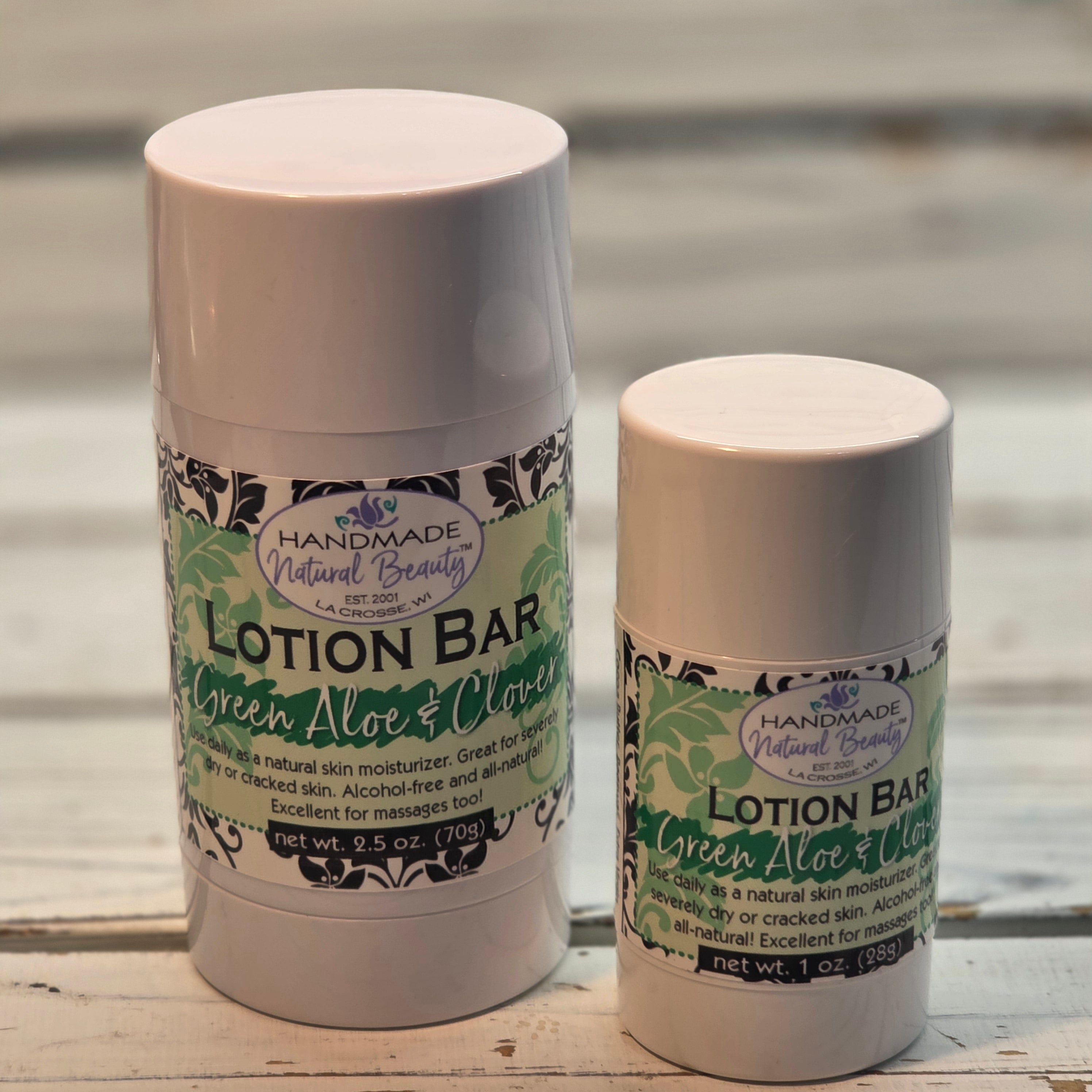 Lotion Bar | Green Aloe & Clover