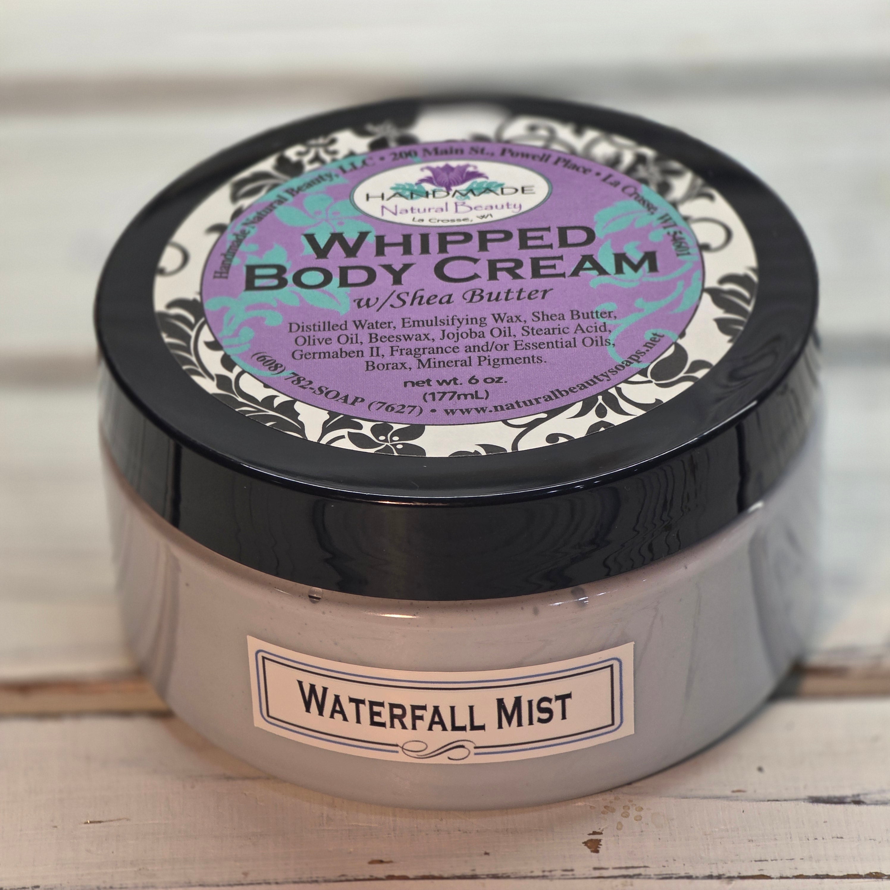 Shea Butter Whipped Body Cream | Waterfall Mist